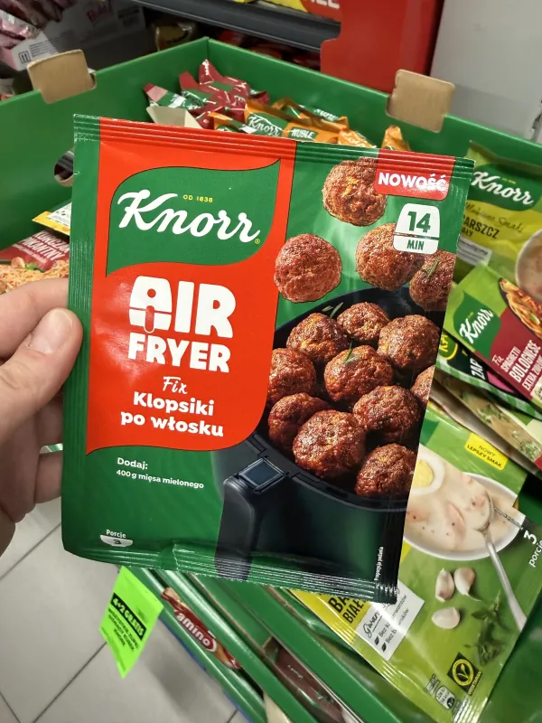 Knorr Air Fryer Fix Klopsiki po włosku | 40g