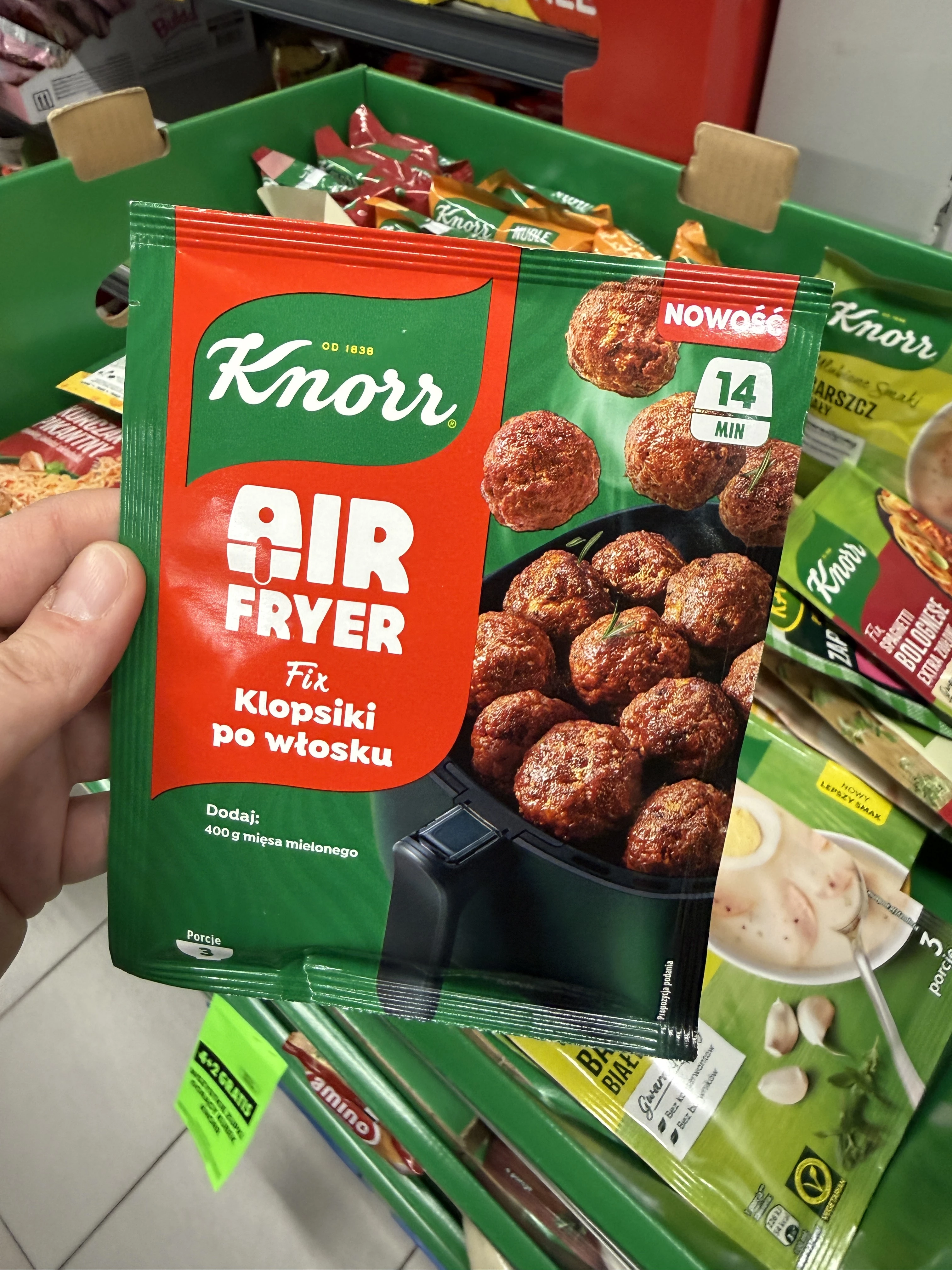 Knorr Air Fryer Fix Klopsiki po włosku | 40g