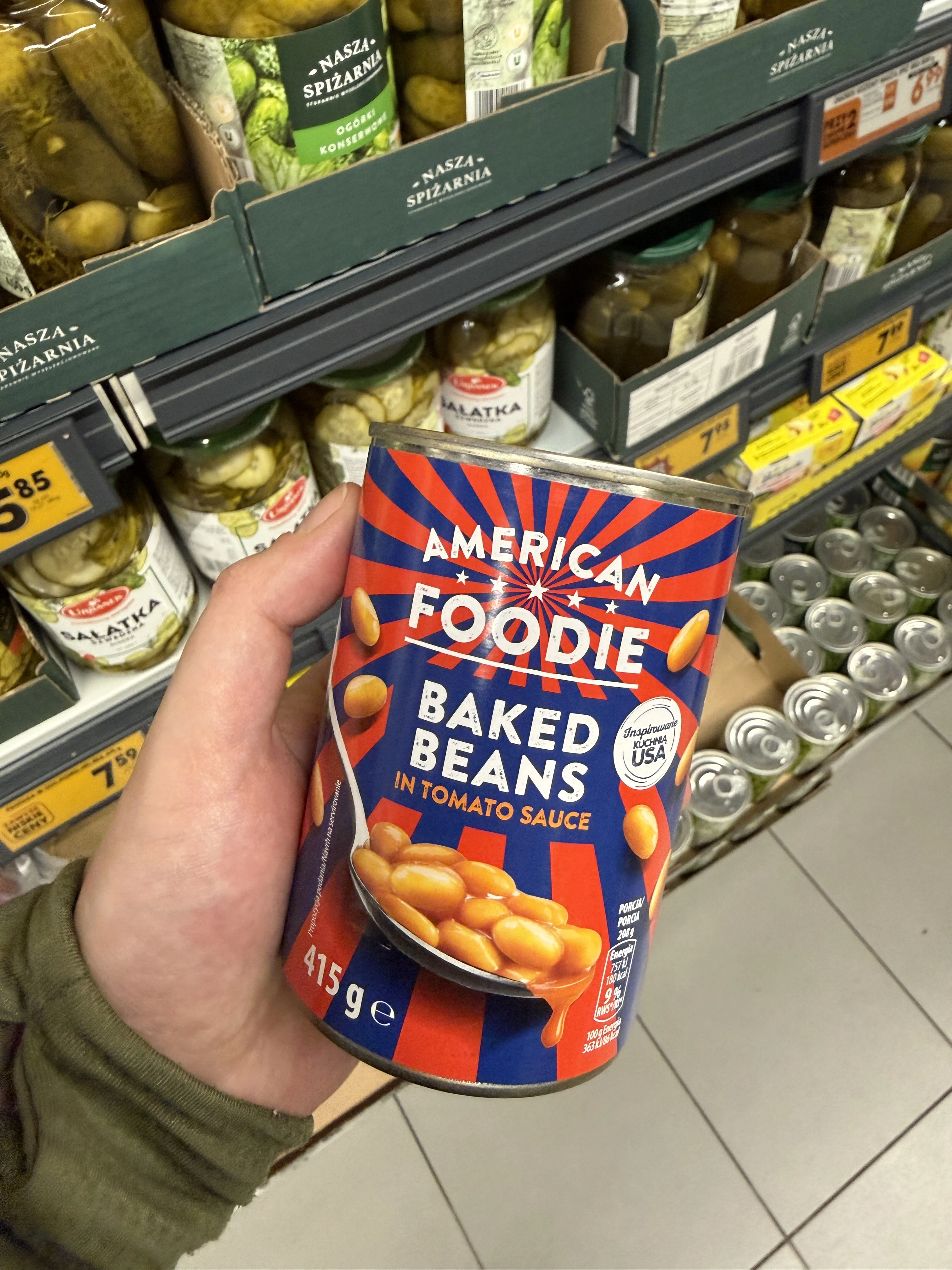 American Foodie Baked Beans in Tomato Sauce | 415g