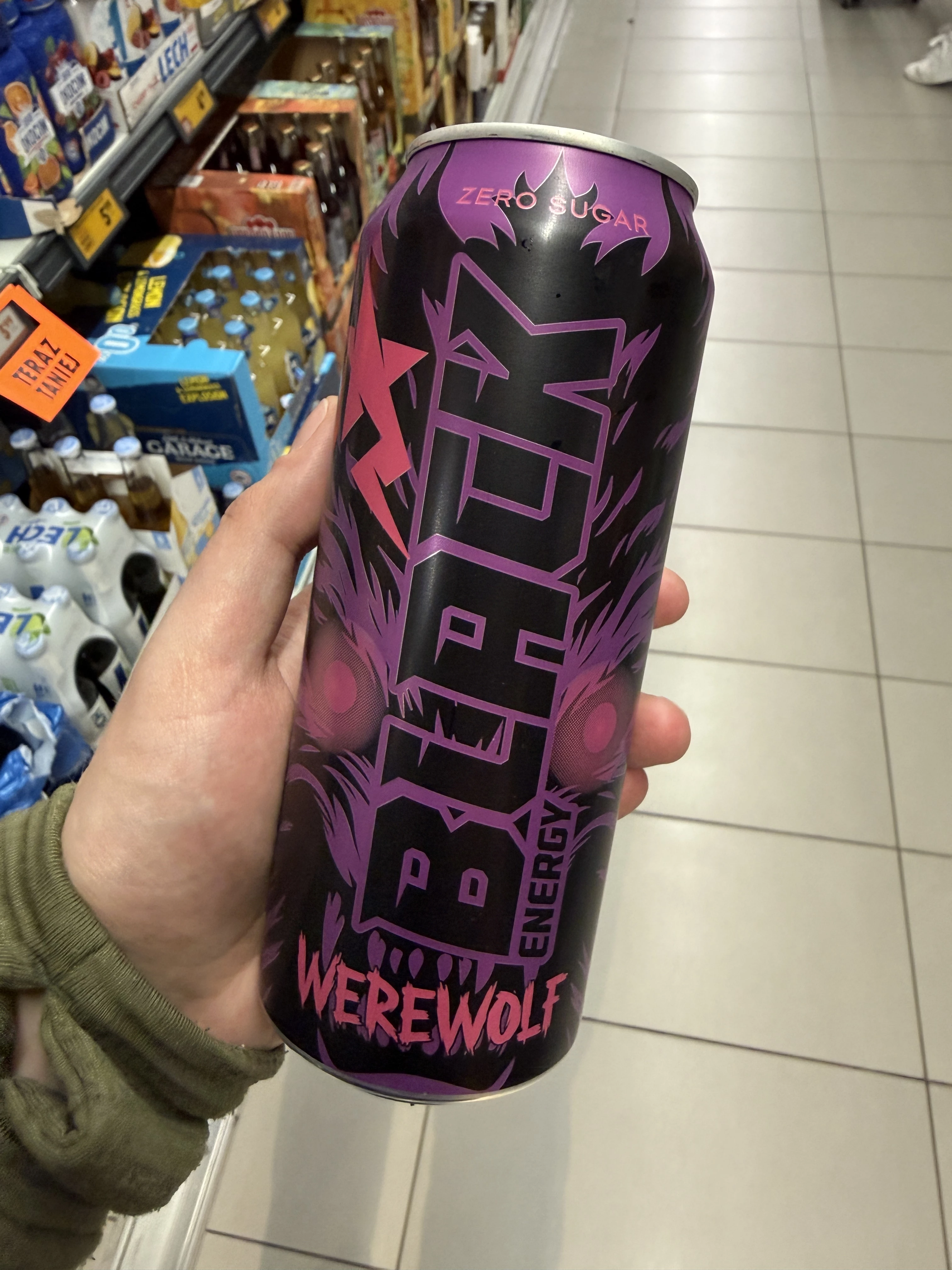 Black Energy Zero Sugar Werewolf | 500ml