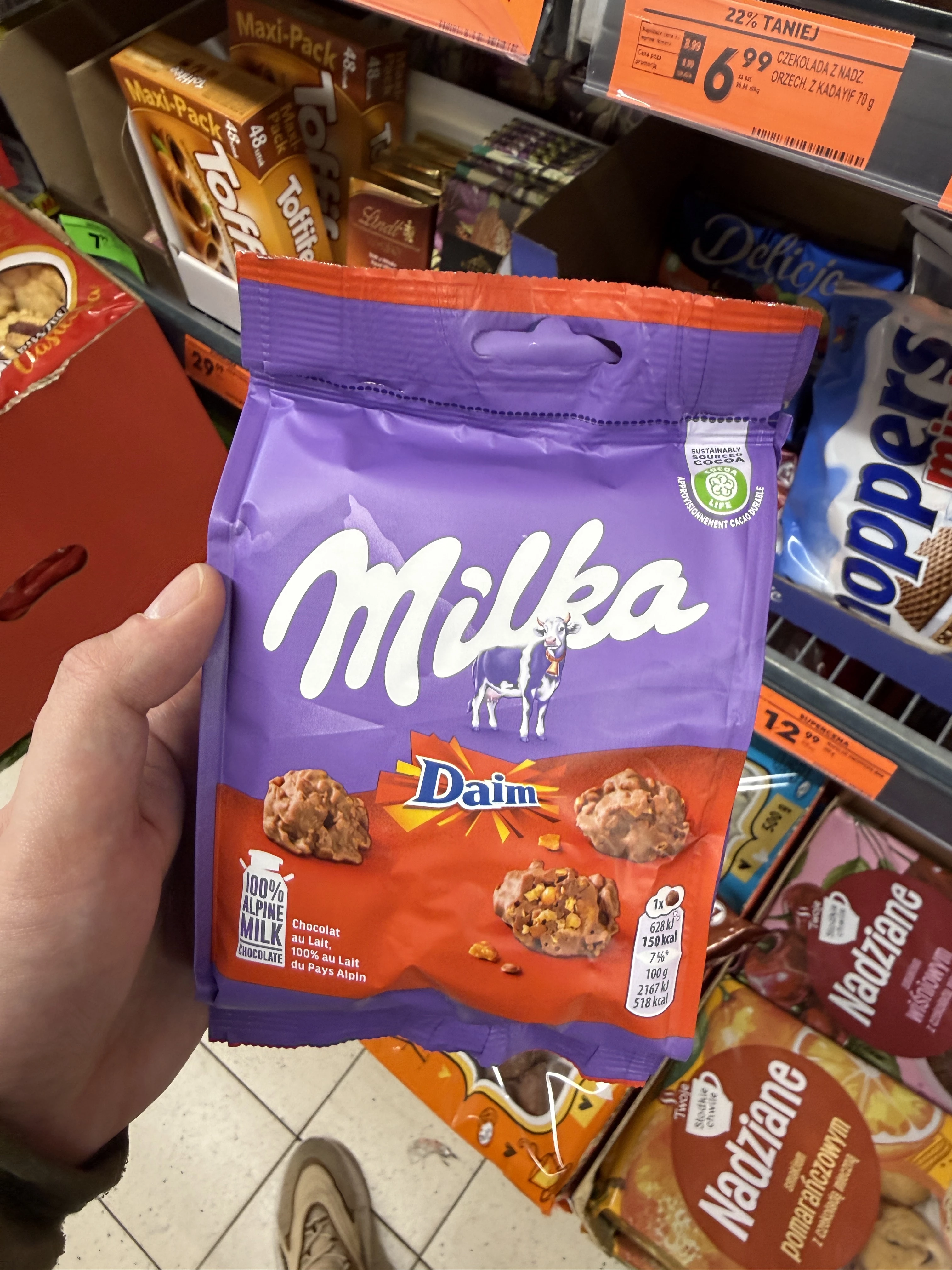 Milka Snax Daim | 145g