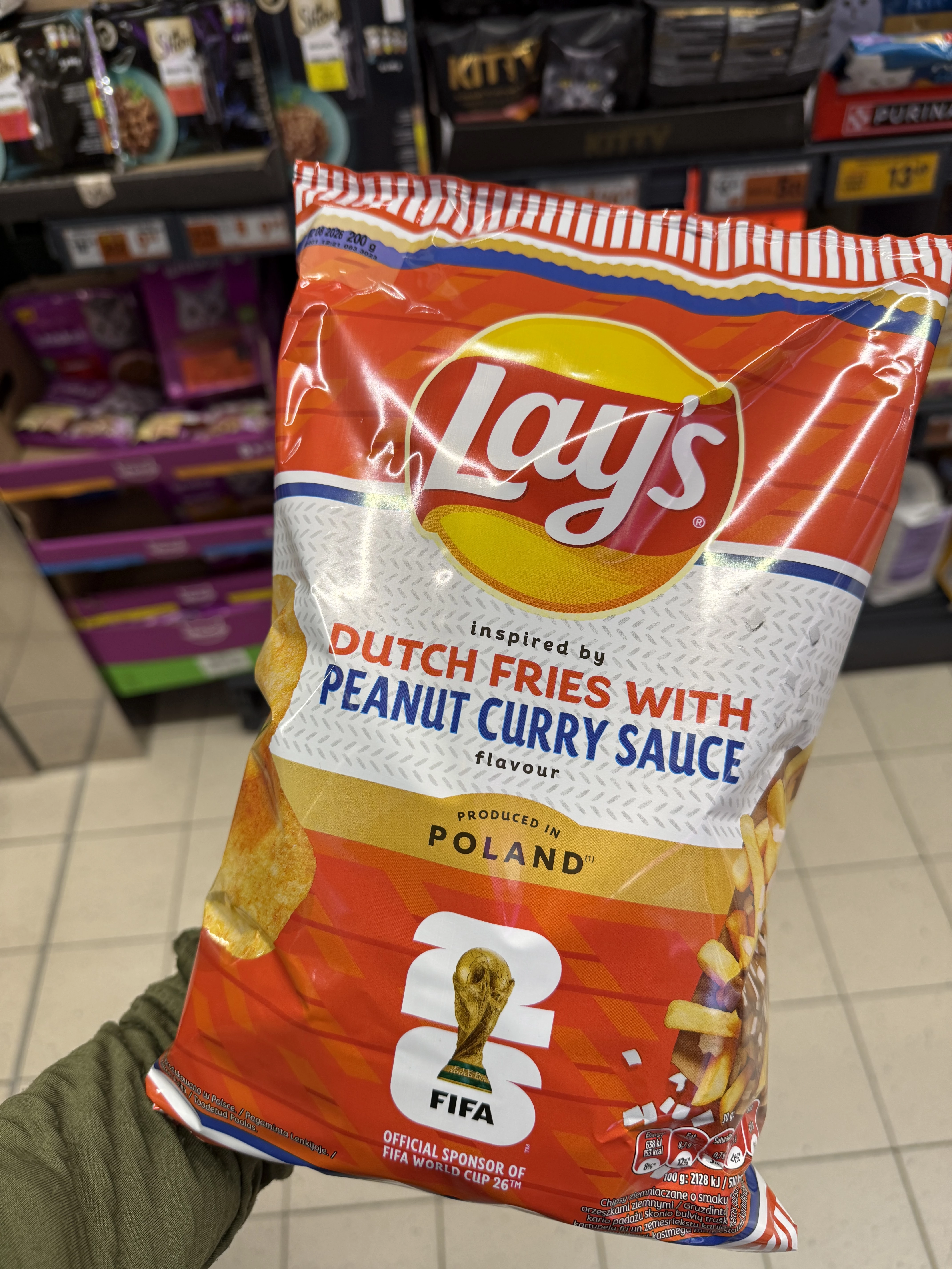 Lay’s Dutch Fries with Peanut Curry Sauce | 200g
