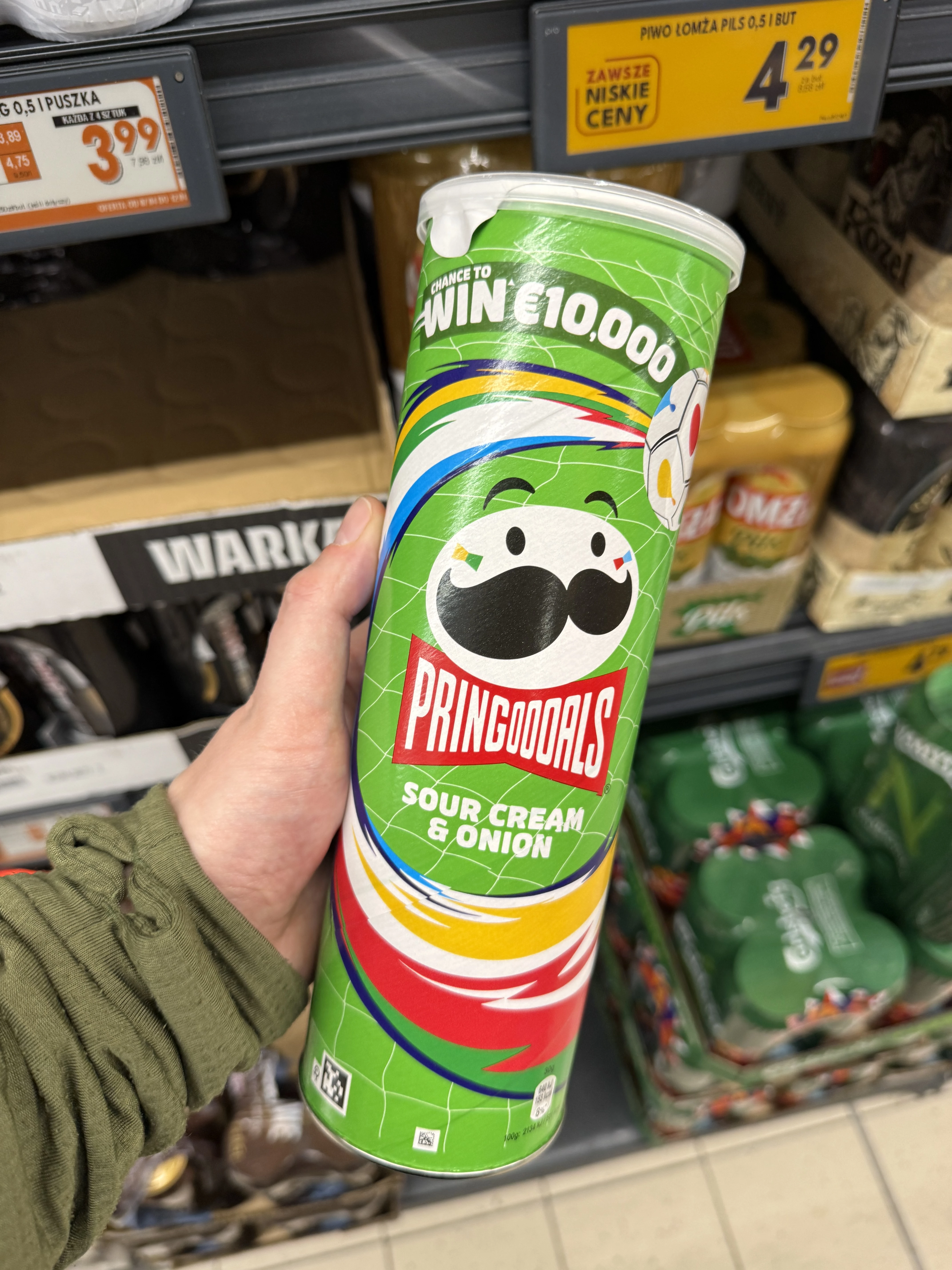 Pringles Sour Cream & Onion Pringoooals | 165g