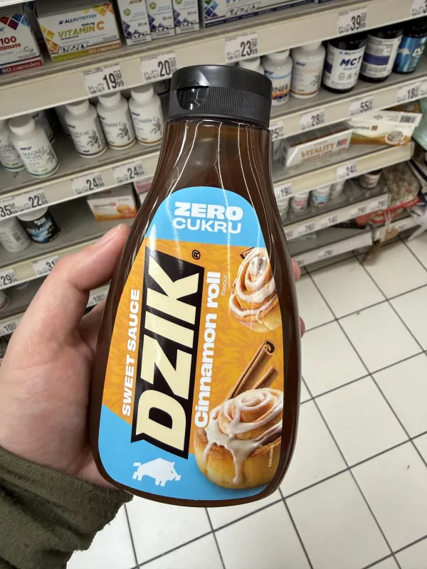 Dzik Dobry Sos Zero Cukru Cinnamon Roll | 425ml