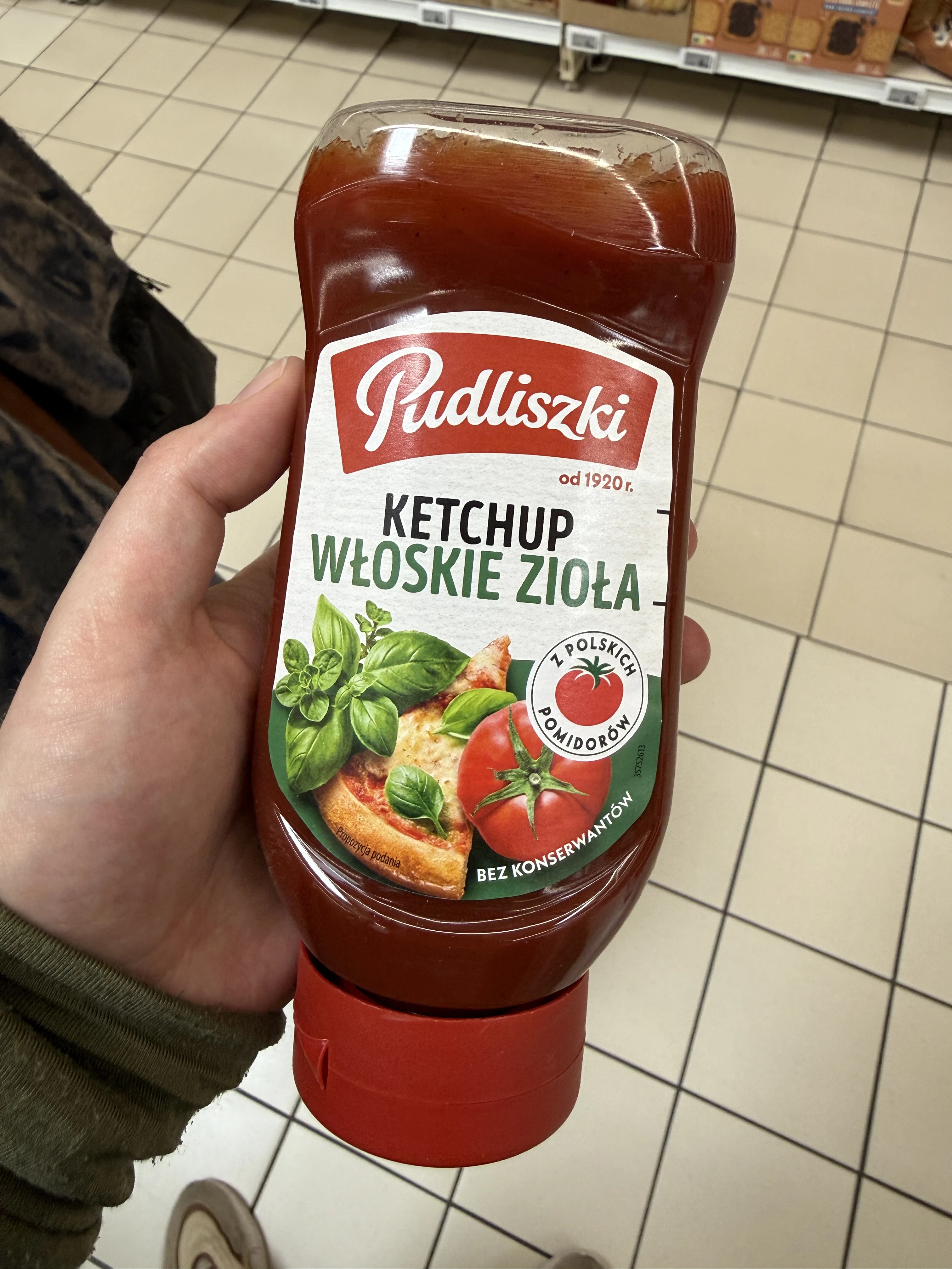 Pudliszki Ketchup włoskie zioła | 470g