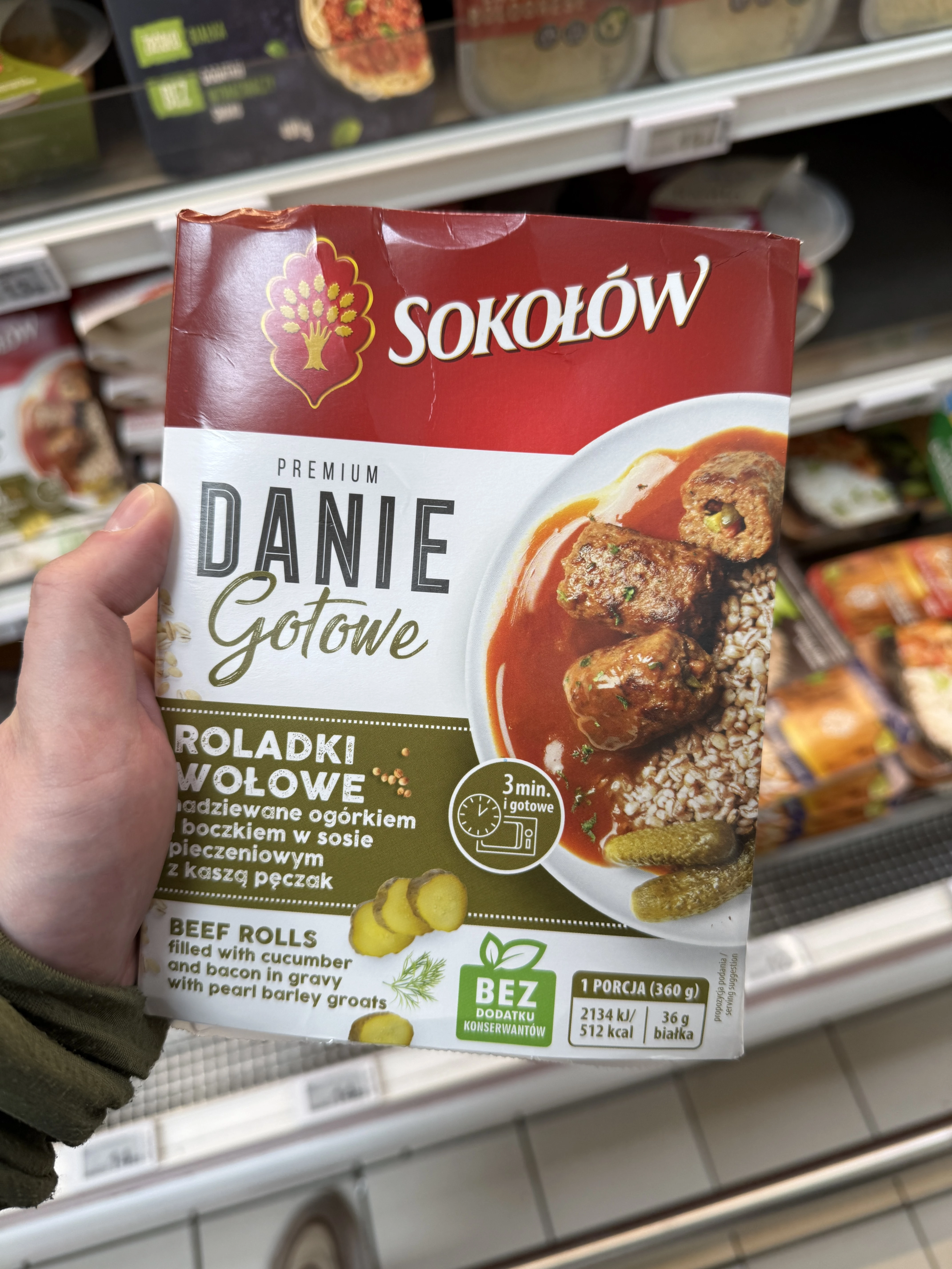 Sokołów Roladki Wołowe Danie Gotowe | 360g