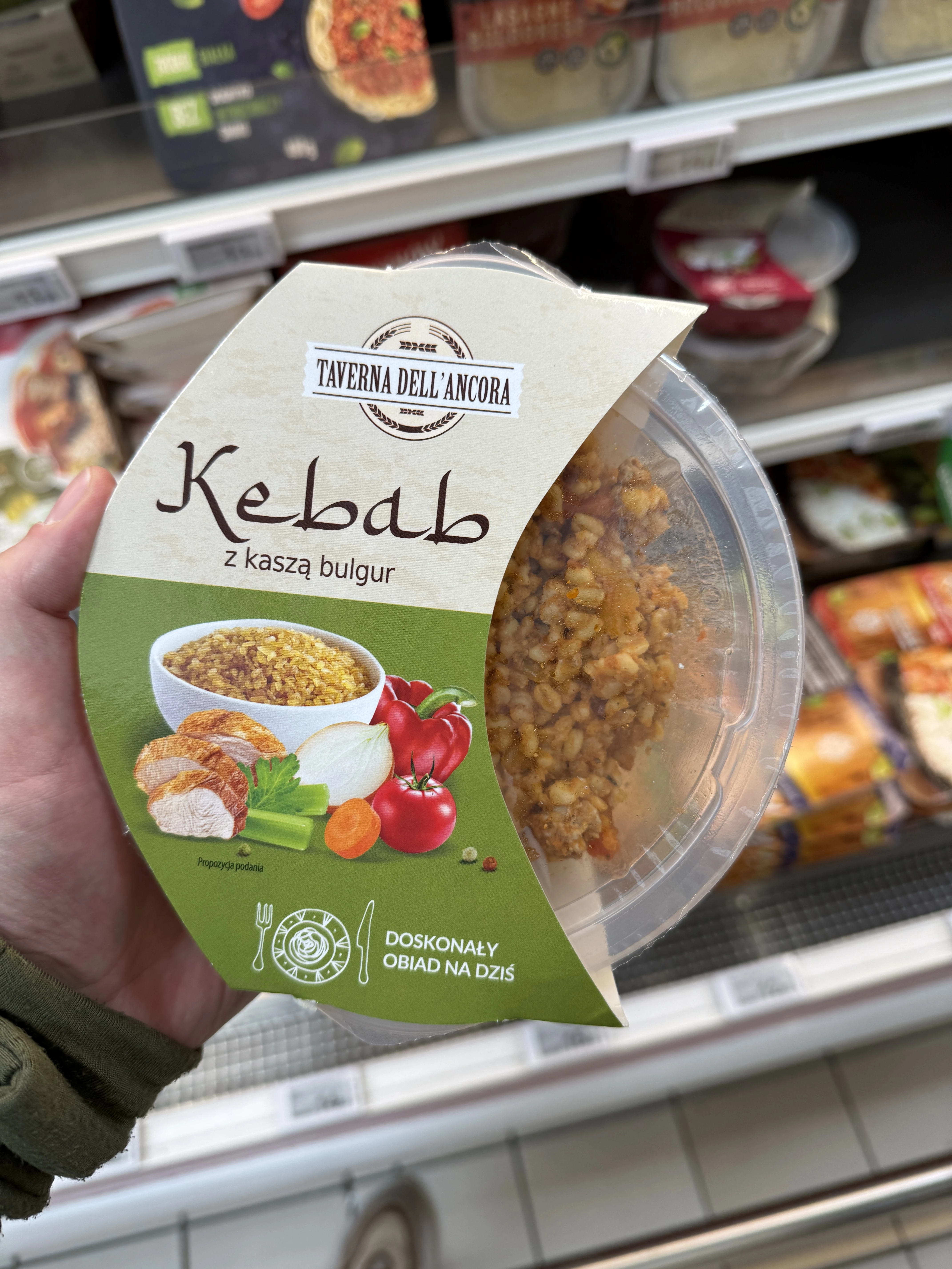 Taverna dell’Ancora Kebab z kaszą bulgur | 320g