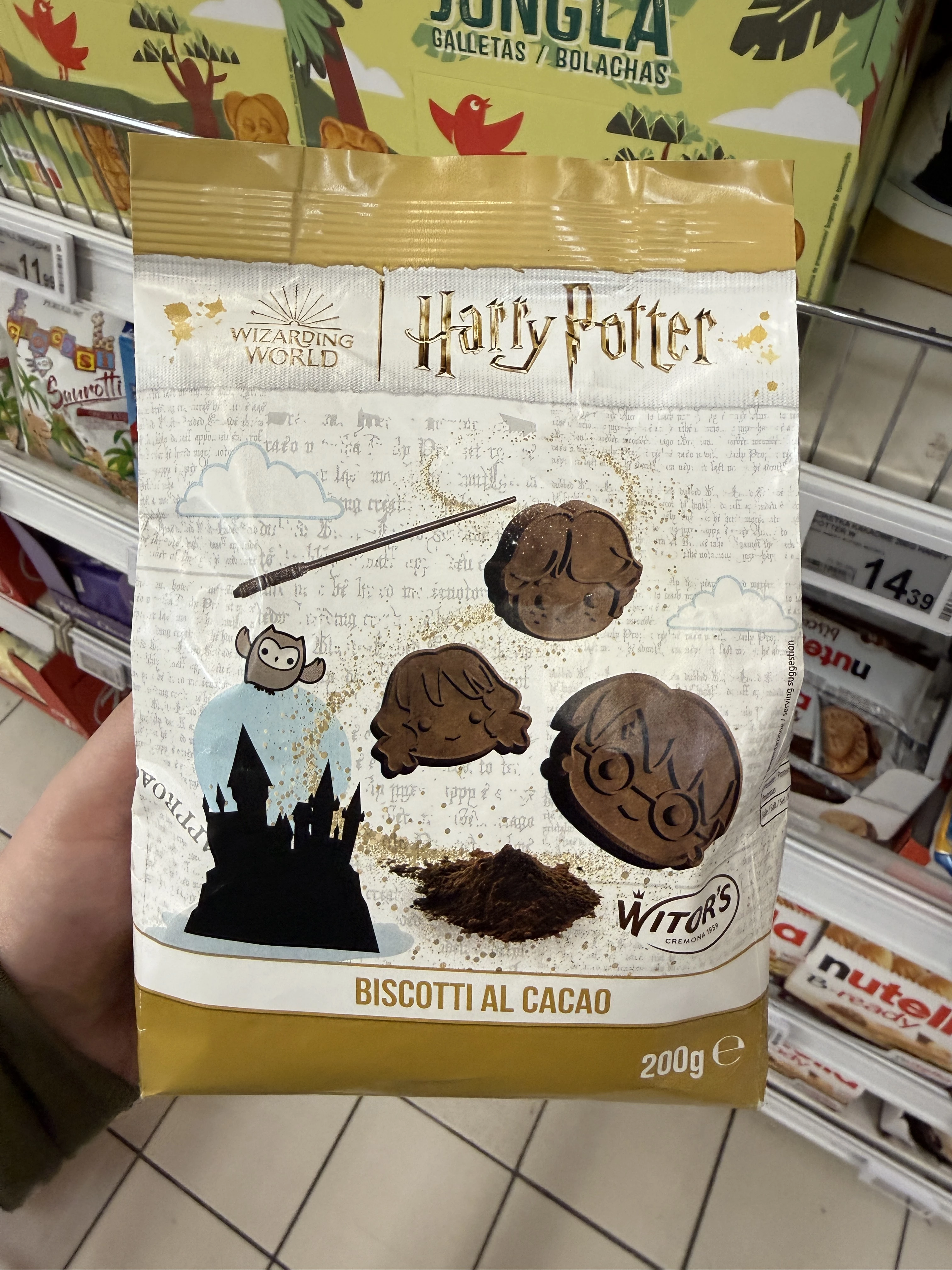 Witor’s Harry Potter Biscotti al Cacao | 200g