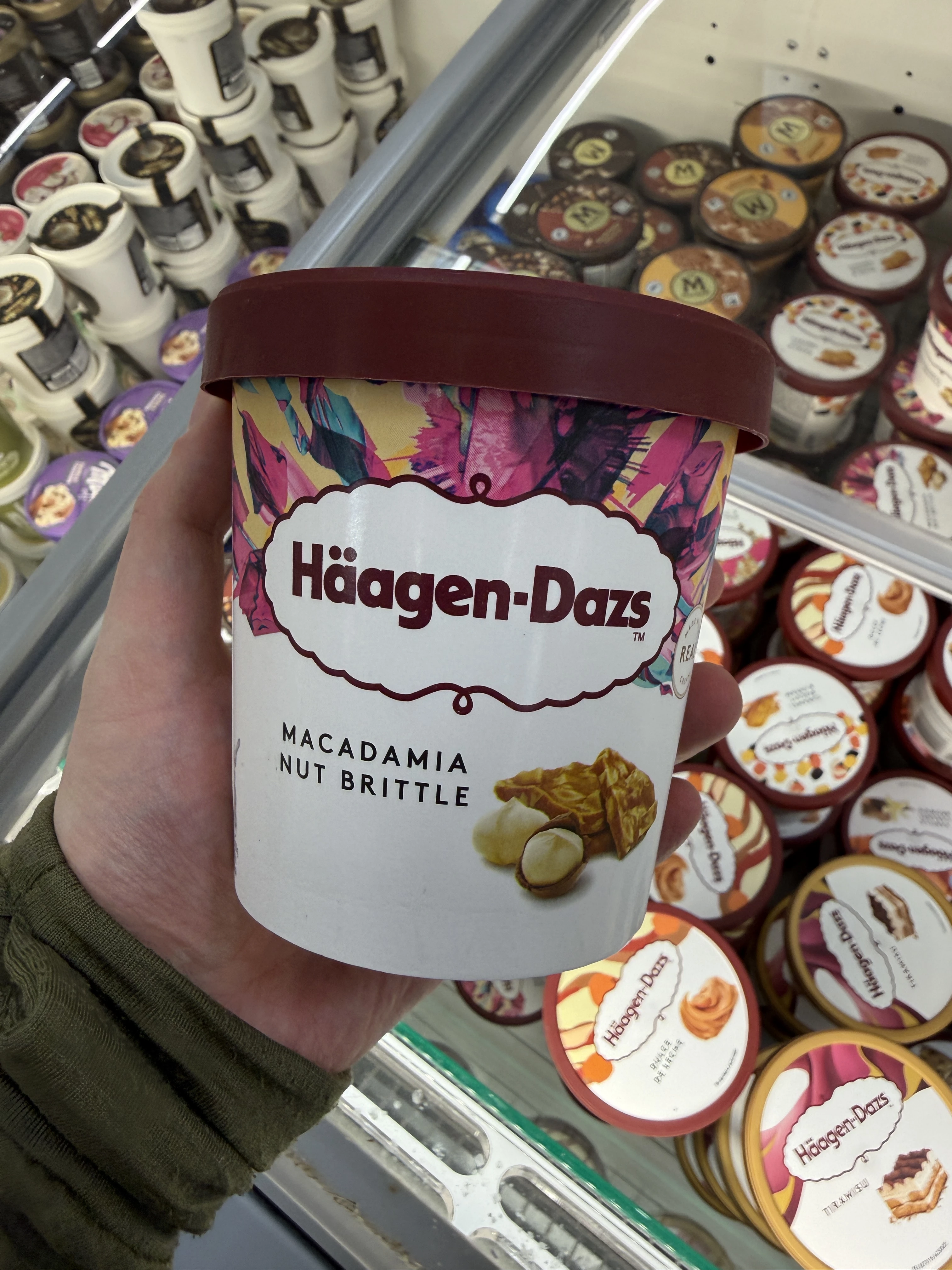 Häagen-Dazs Macadamia Nut Brittle Ice Cream | 400g