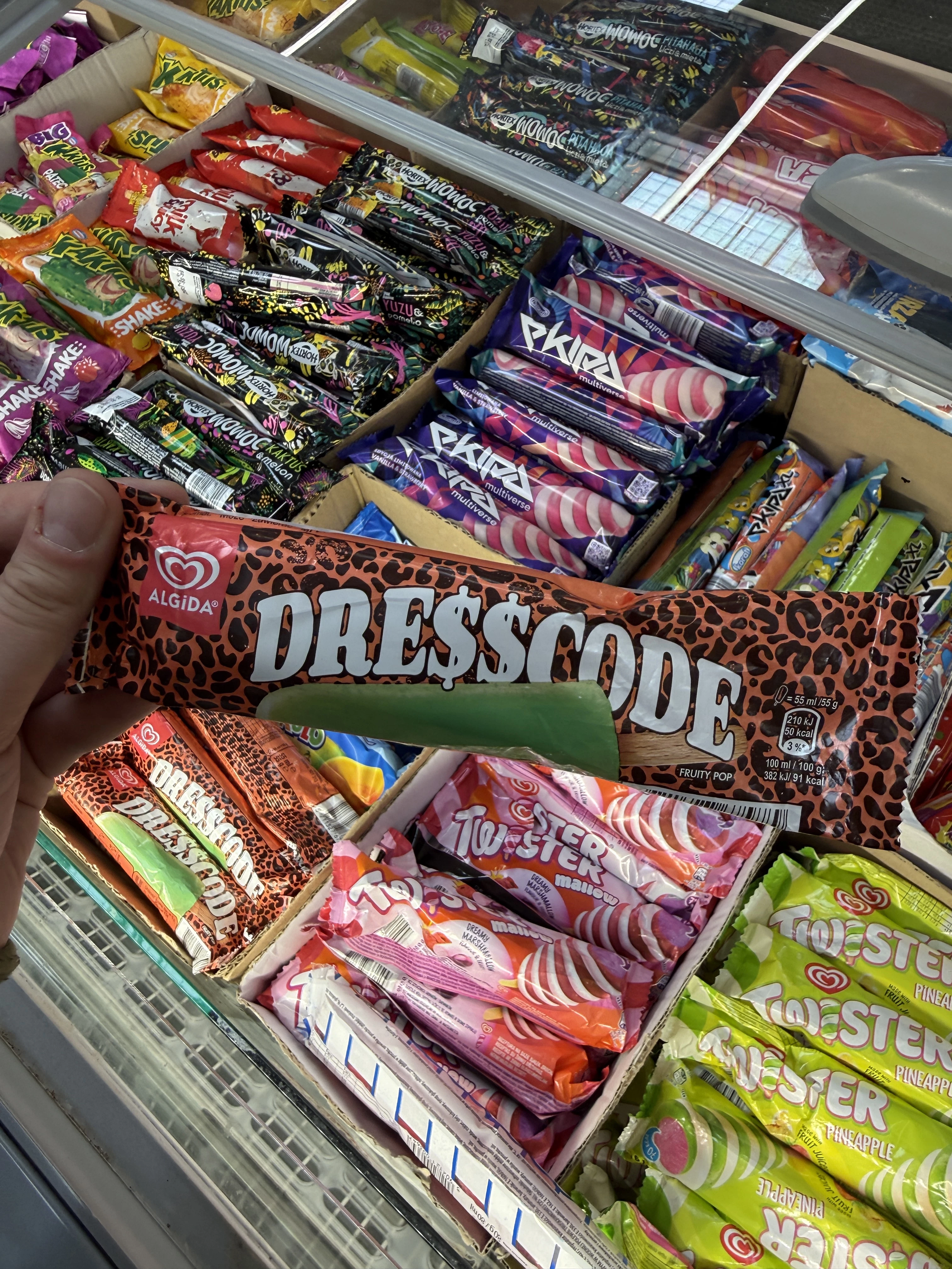 Algida Dresscode Lody wodne o smaku wieloowocowym | 55ml