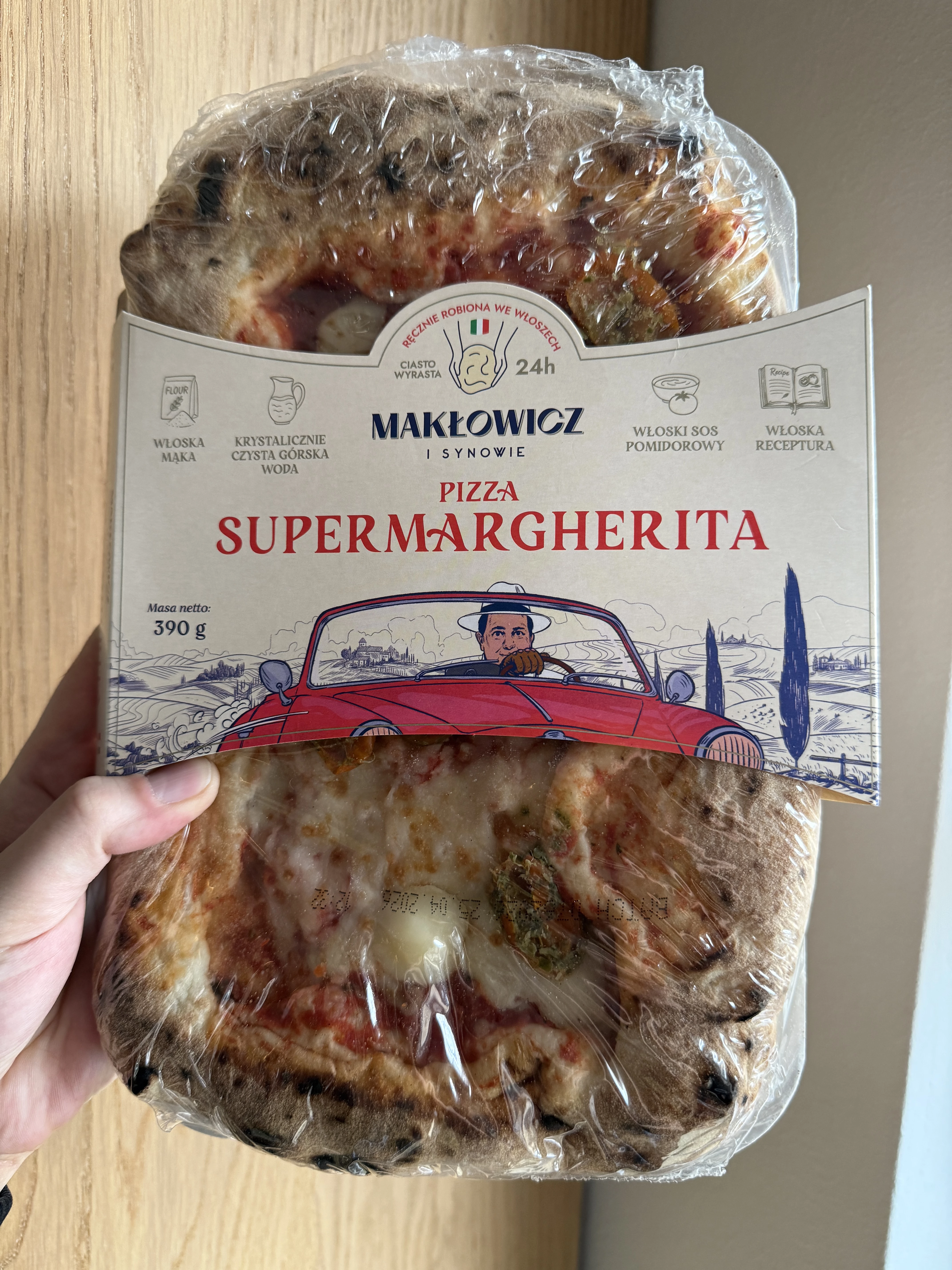 Makłowicz i Synowie Pizza Supermargherita | 390g