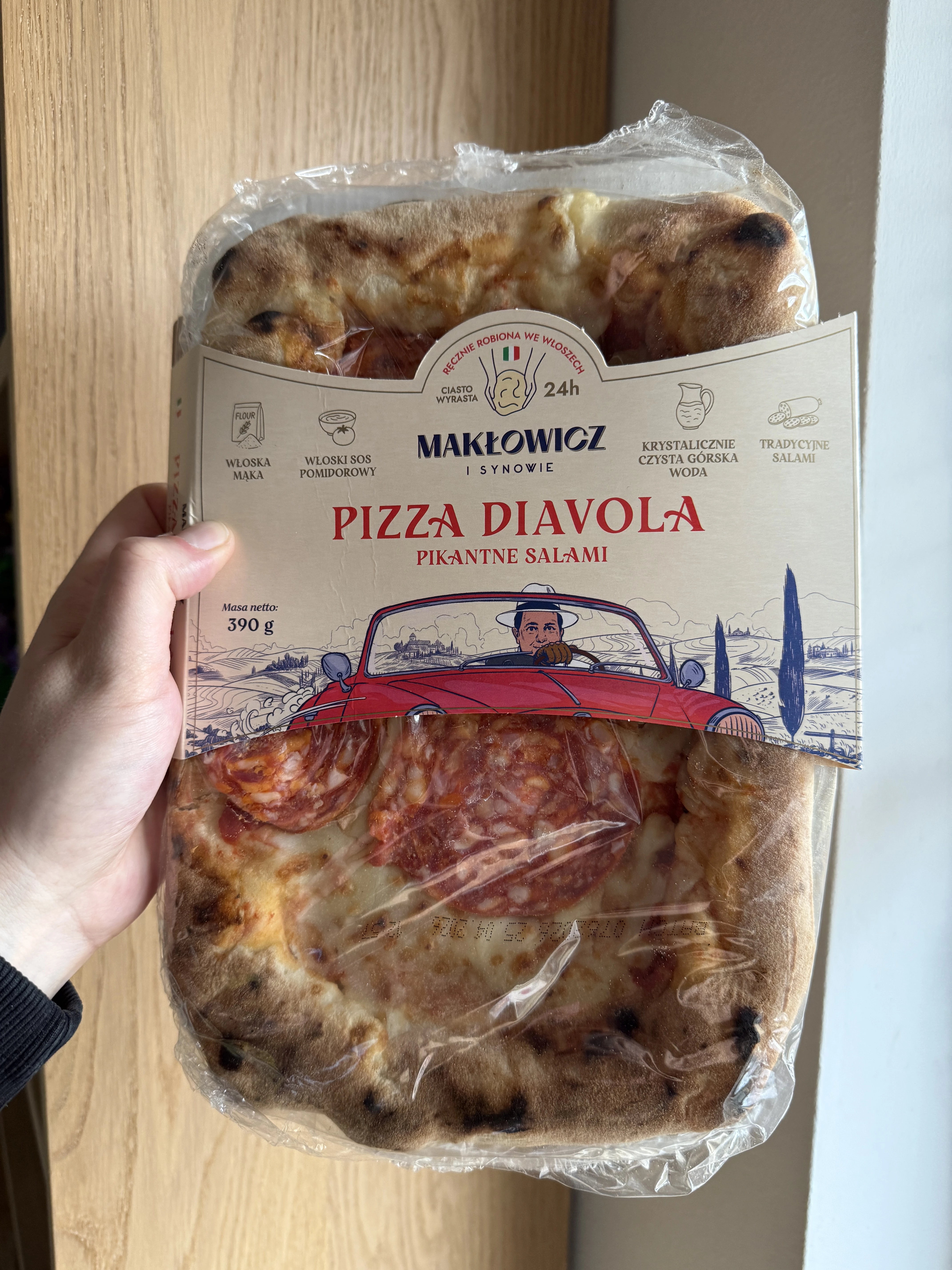 Makłowicz i Synowie Pizza Diavola | 390g