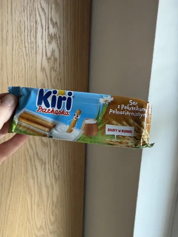Kiri Przekąska Ser z paluszkami pełnoziarnistymi | 35g