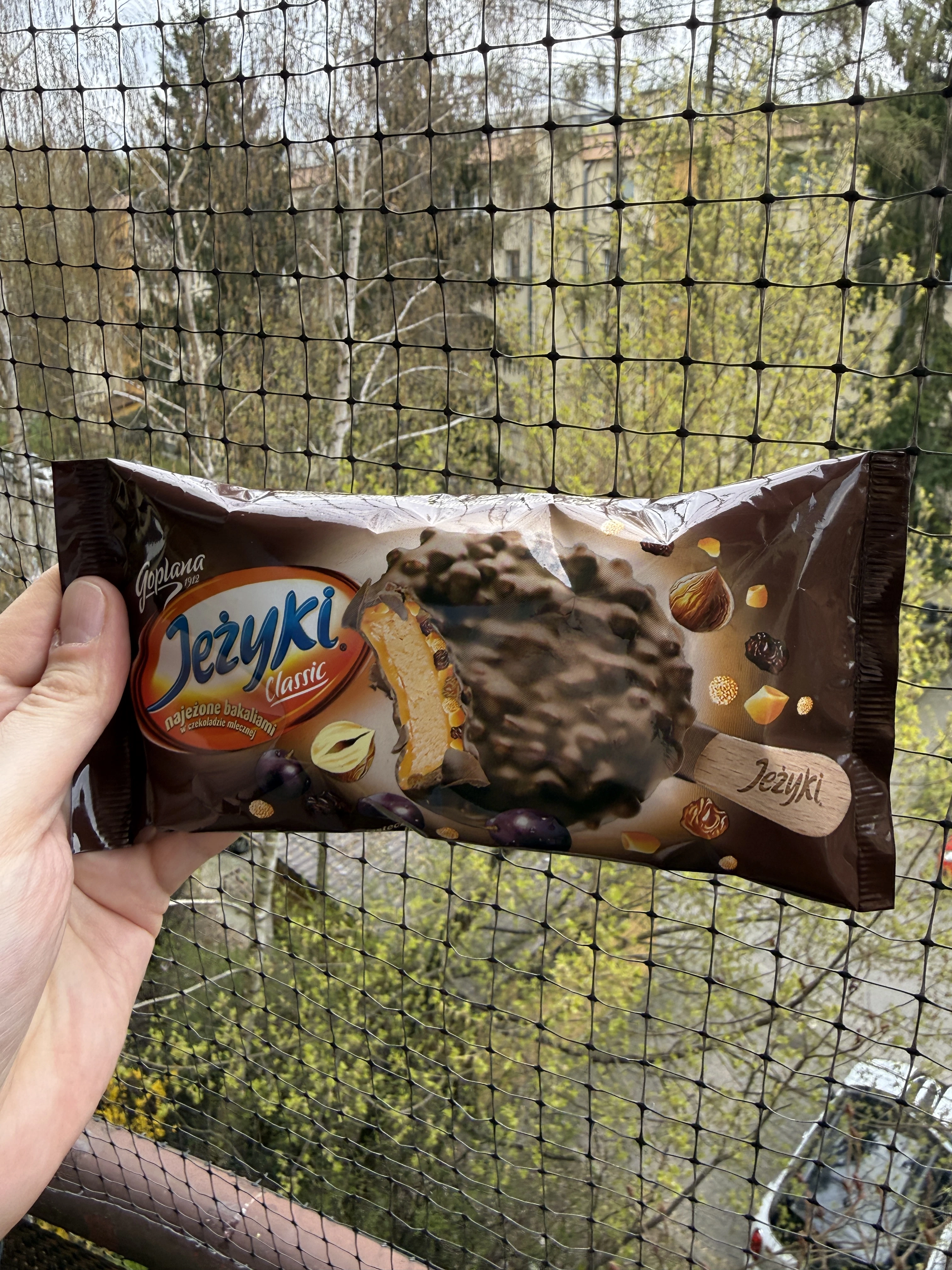 Jeżyki Classic Lody o smaku ciasteczkowym z bakaliami | 90ml