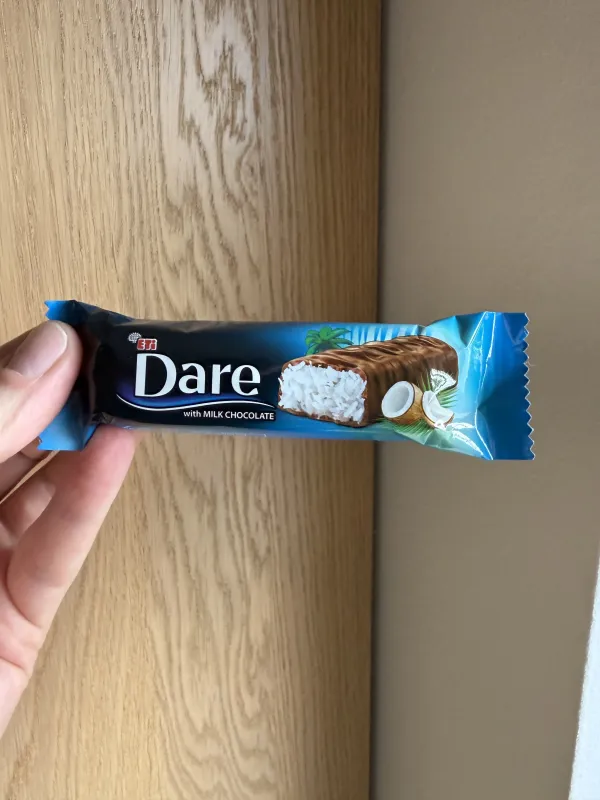 Dare Coconut Bar with Milk Chocolate (Eti) | 28g