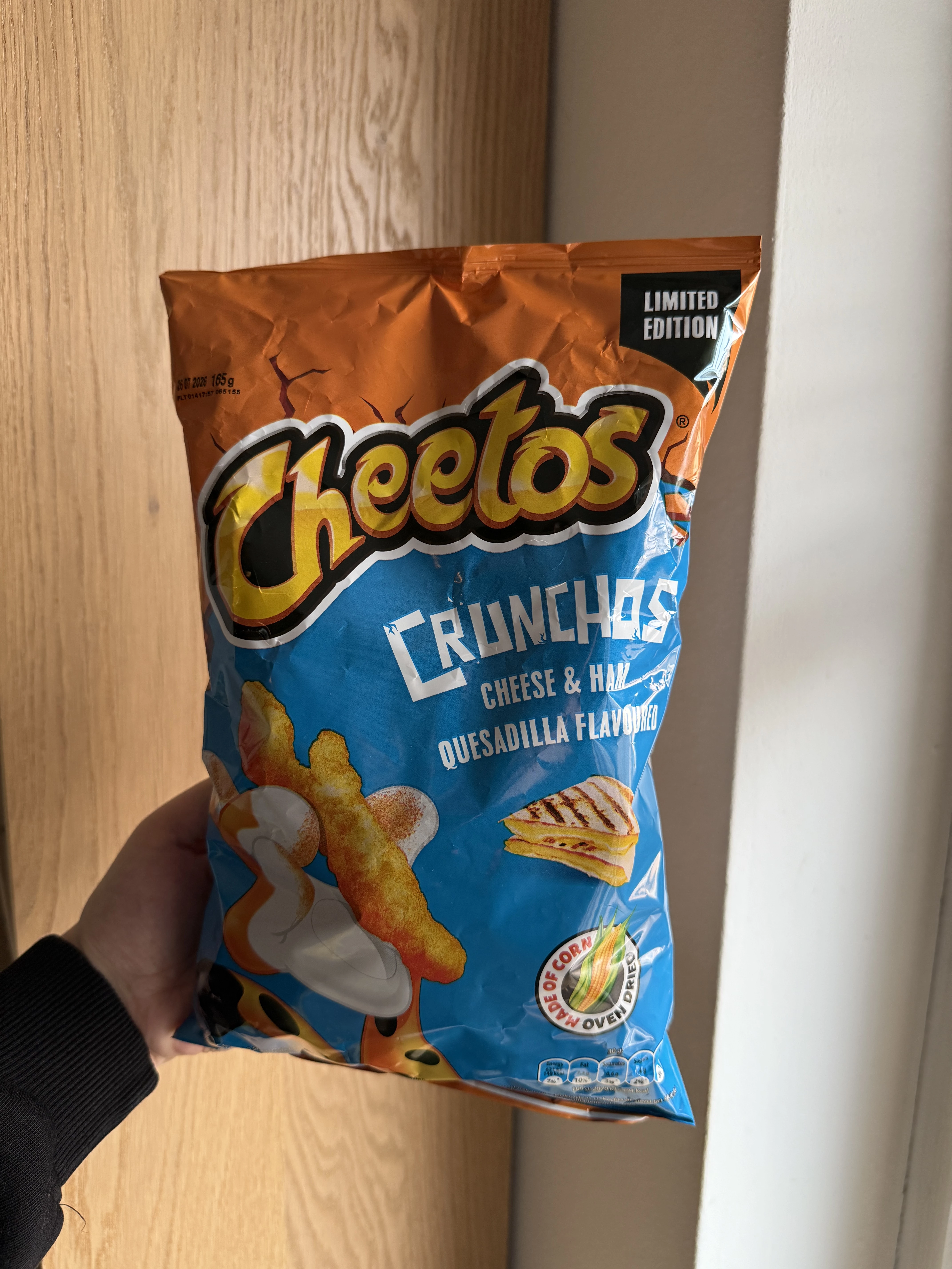 Cheetos Crunchos Cheese & Ham Quesadilla | 165g