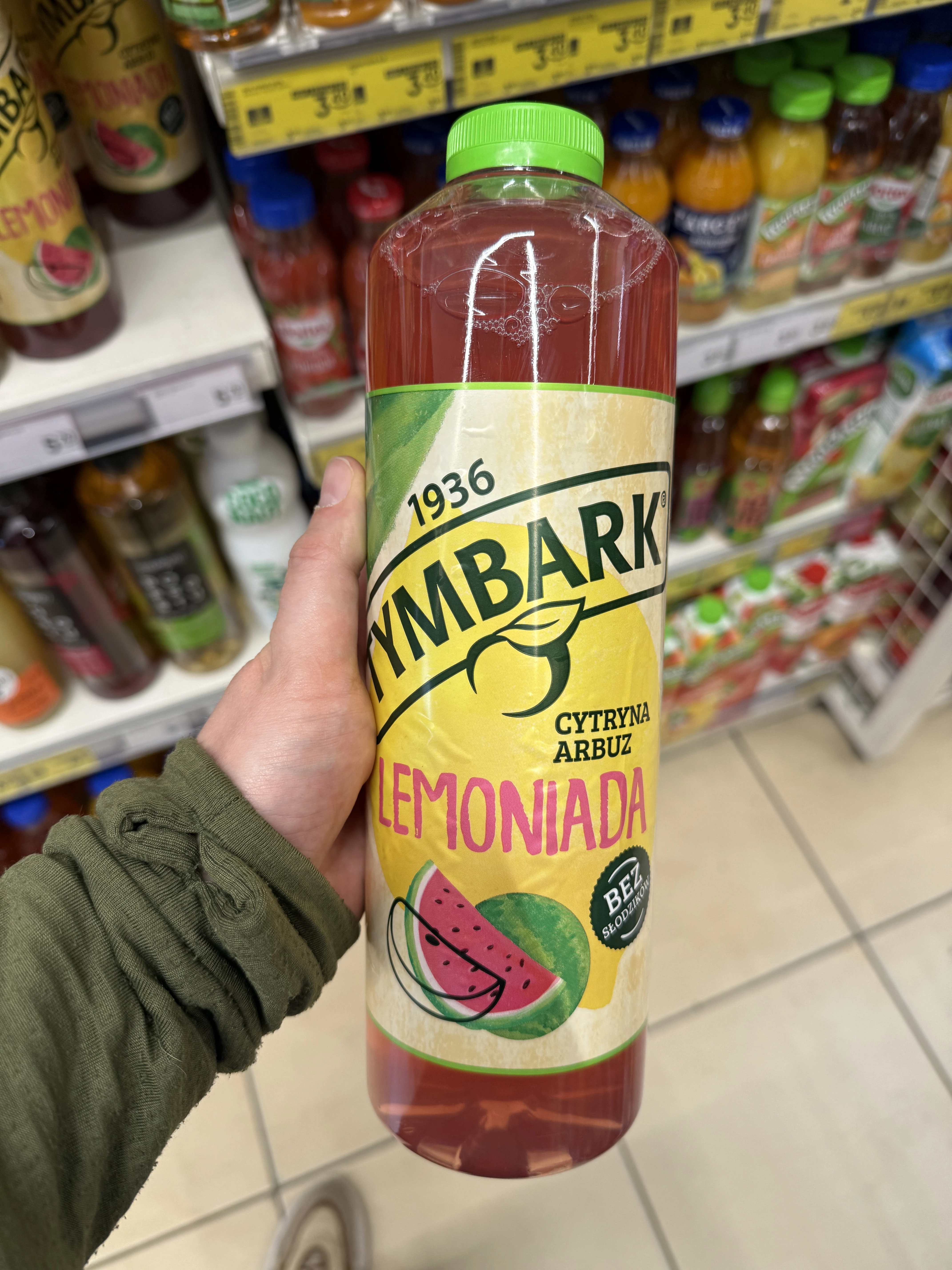 Tymbark Lemoniada Cytryna Arbuz | 1250ml
