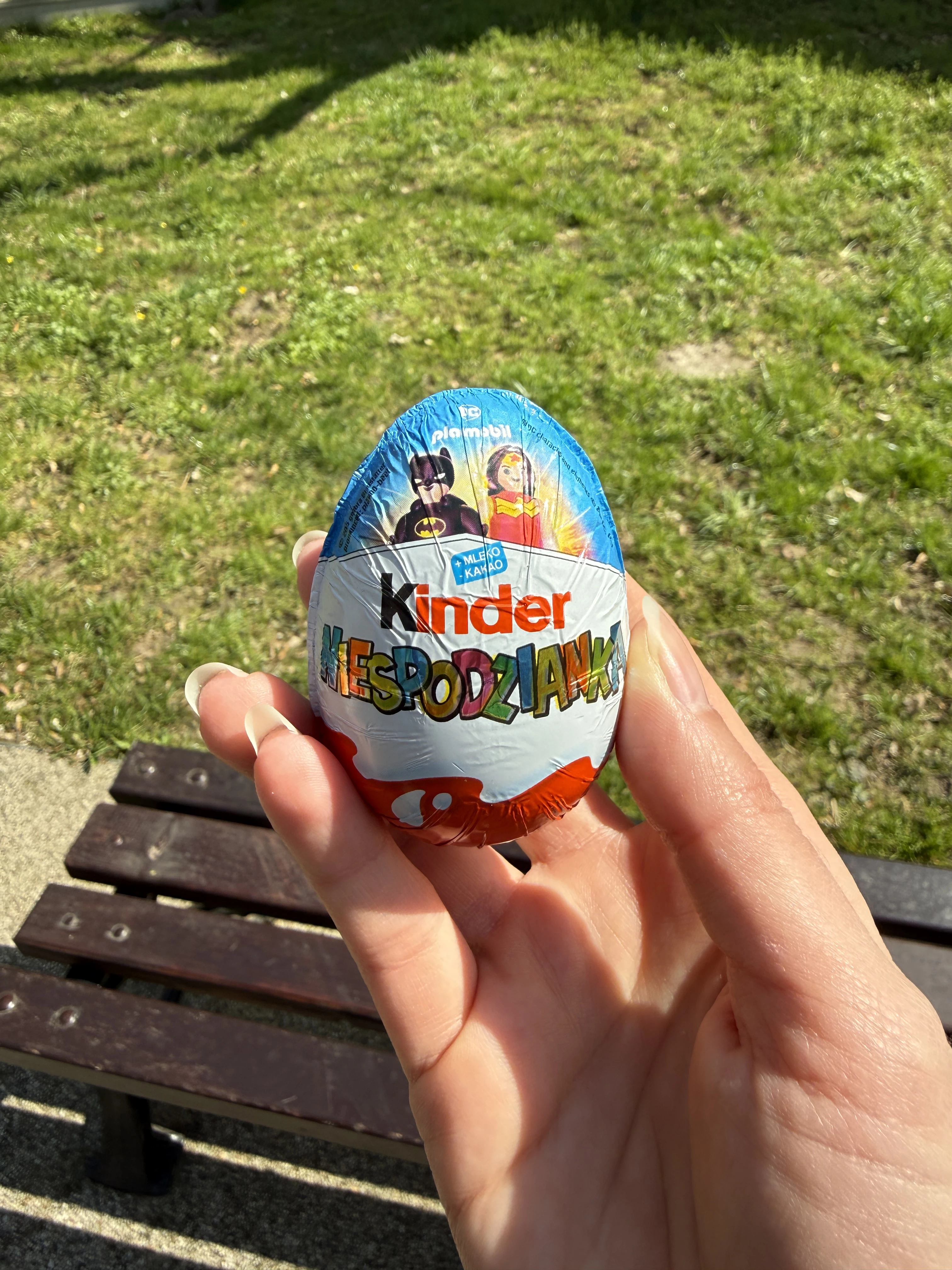 Kinder Niespodzianka Jajko DC Playmobil | 20g