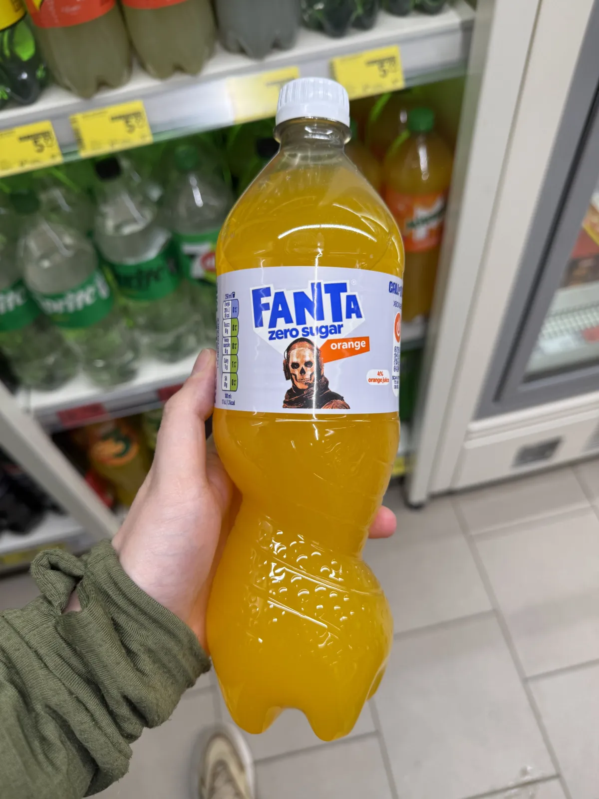 Fanta Zero Sugar Orange Call of Duty (edycja Xbox) | 850ml