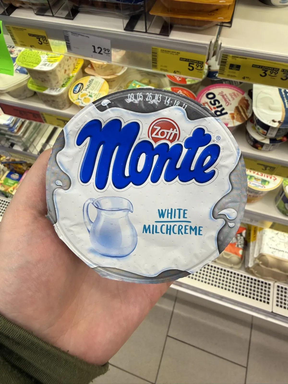 Zott Monte White Milchcreme | 150g