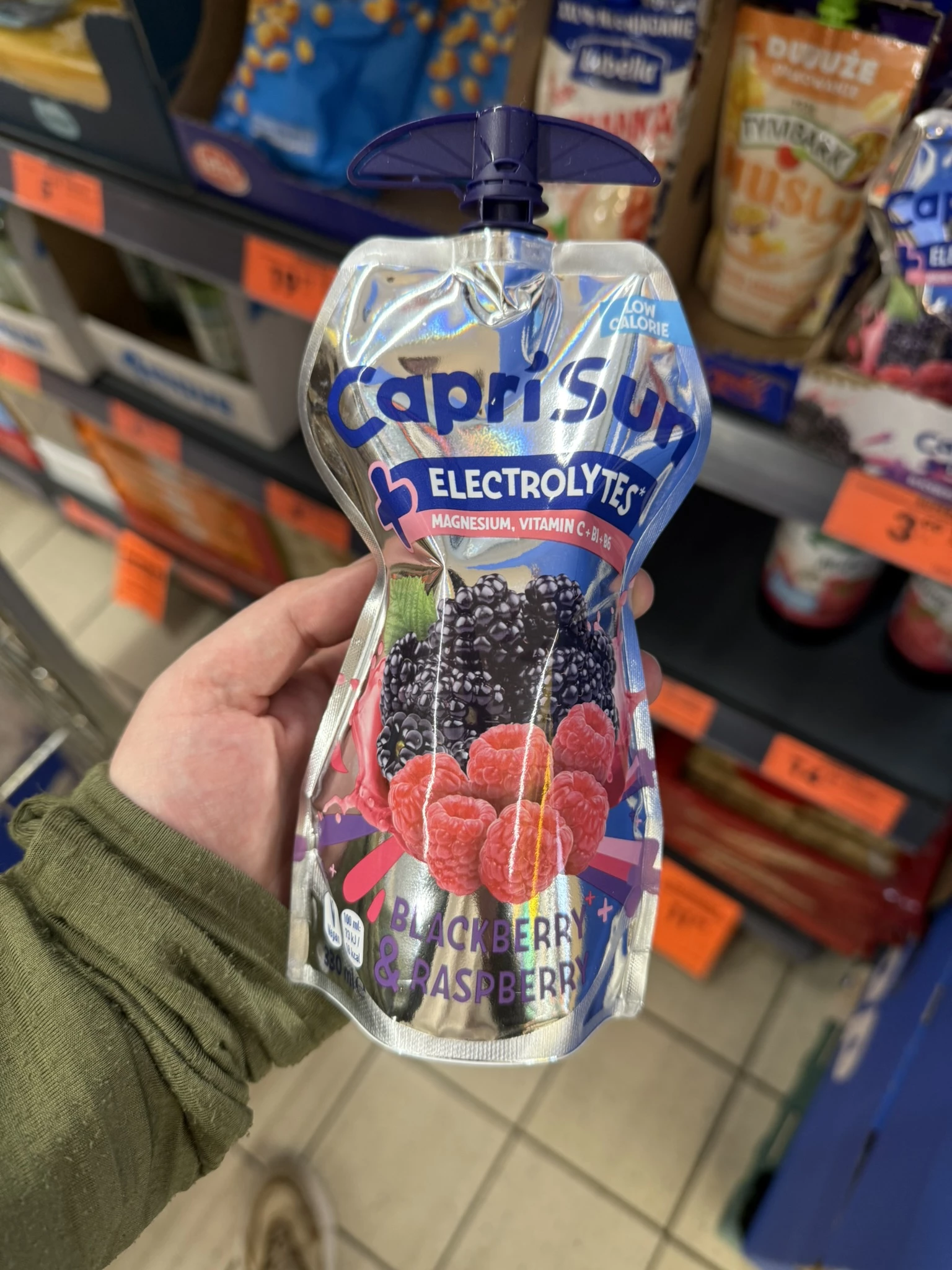 Capri-Sun +Electrolytes Blackberry & Raspberry | 330ml