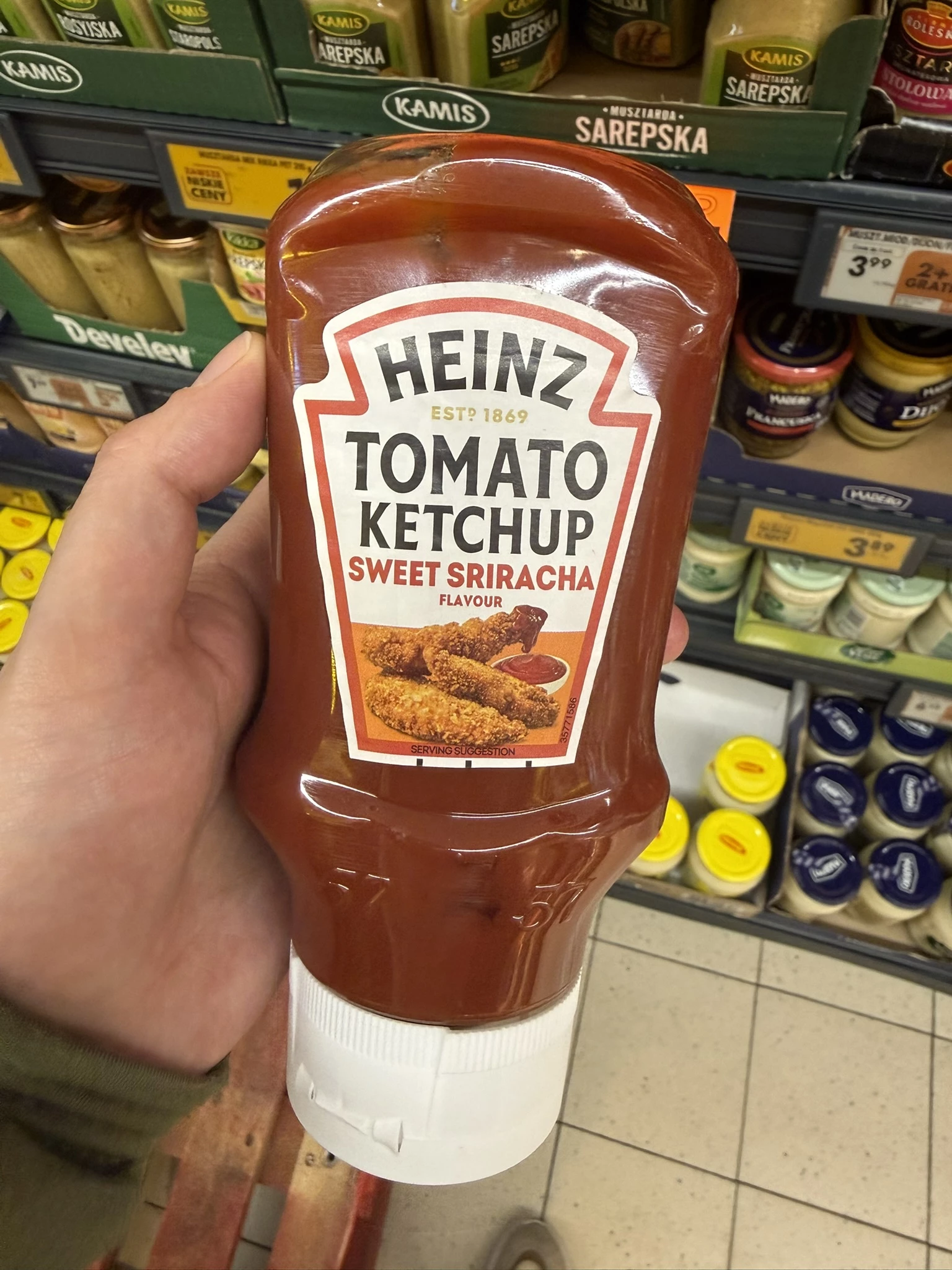 Heinz Tomato Ketchup Sweet Sriracha | 400ml