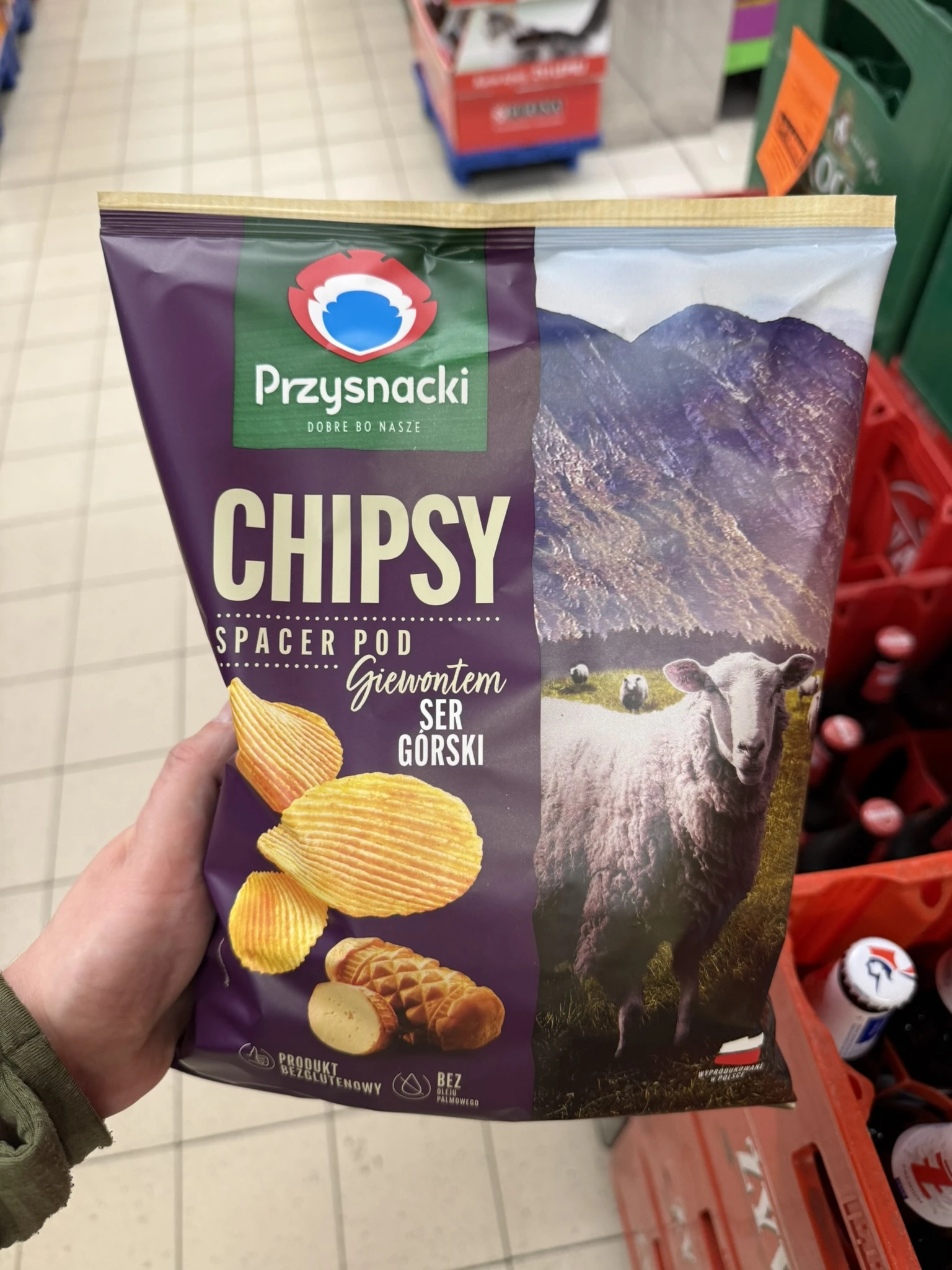 Przysnacki Chipsy ser górski | 200g