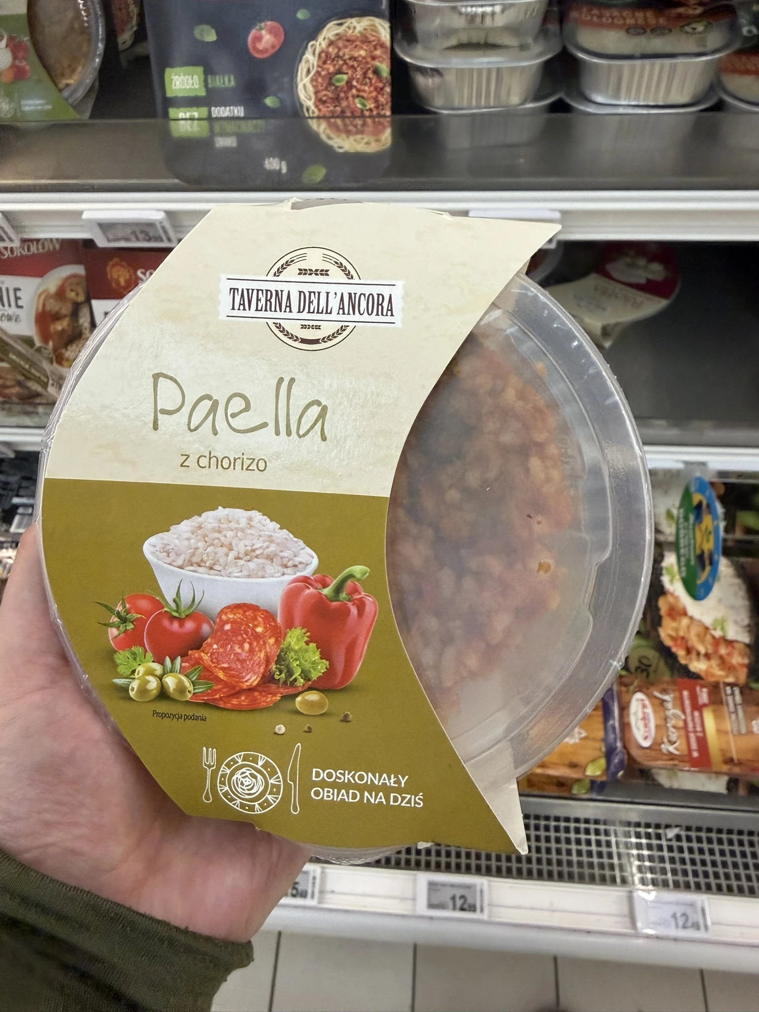 Taverna Dell’Ancora Paella z chorizo | 320g