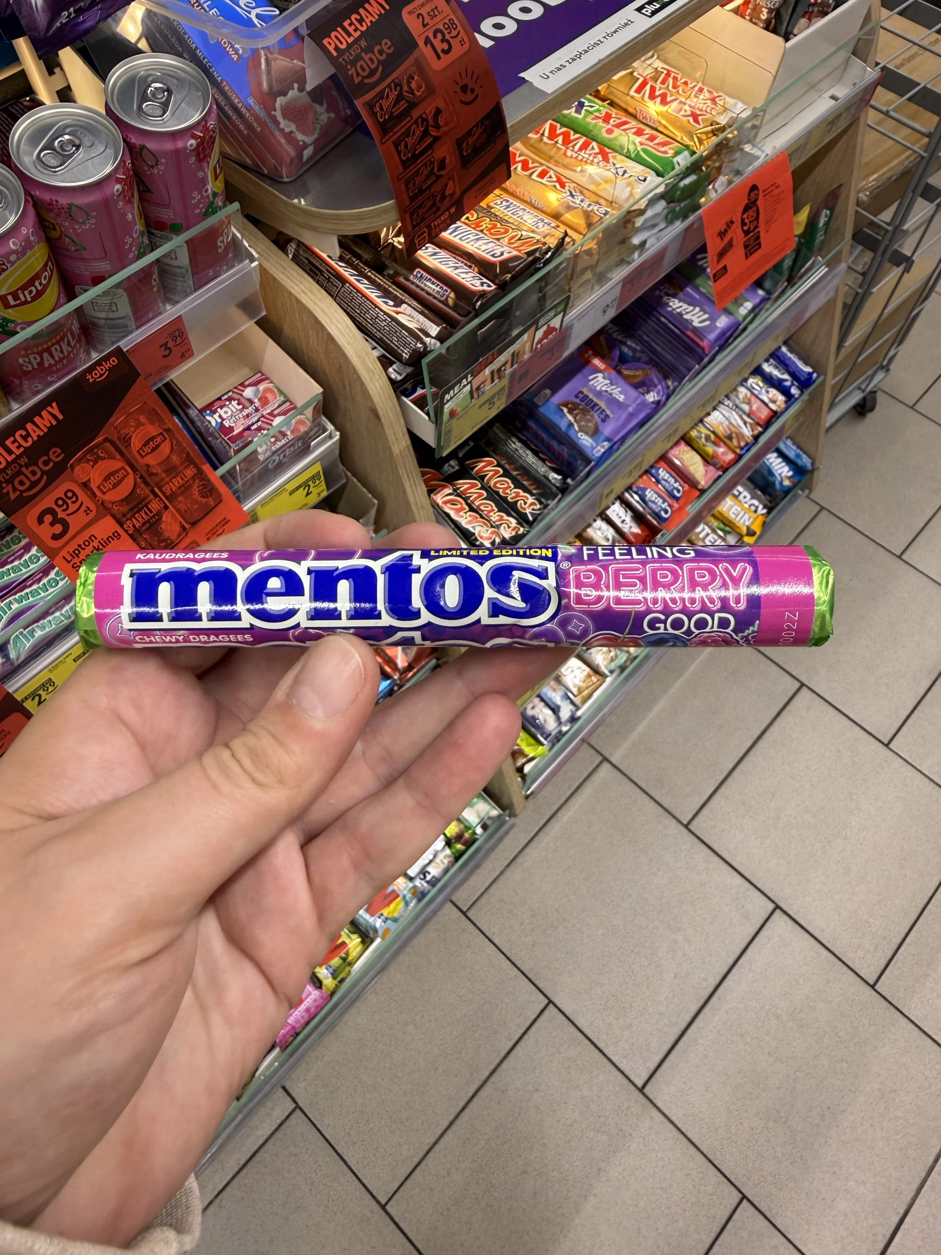 Mentos Feeling Berry Good | 37,5g