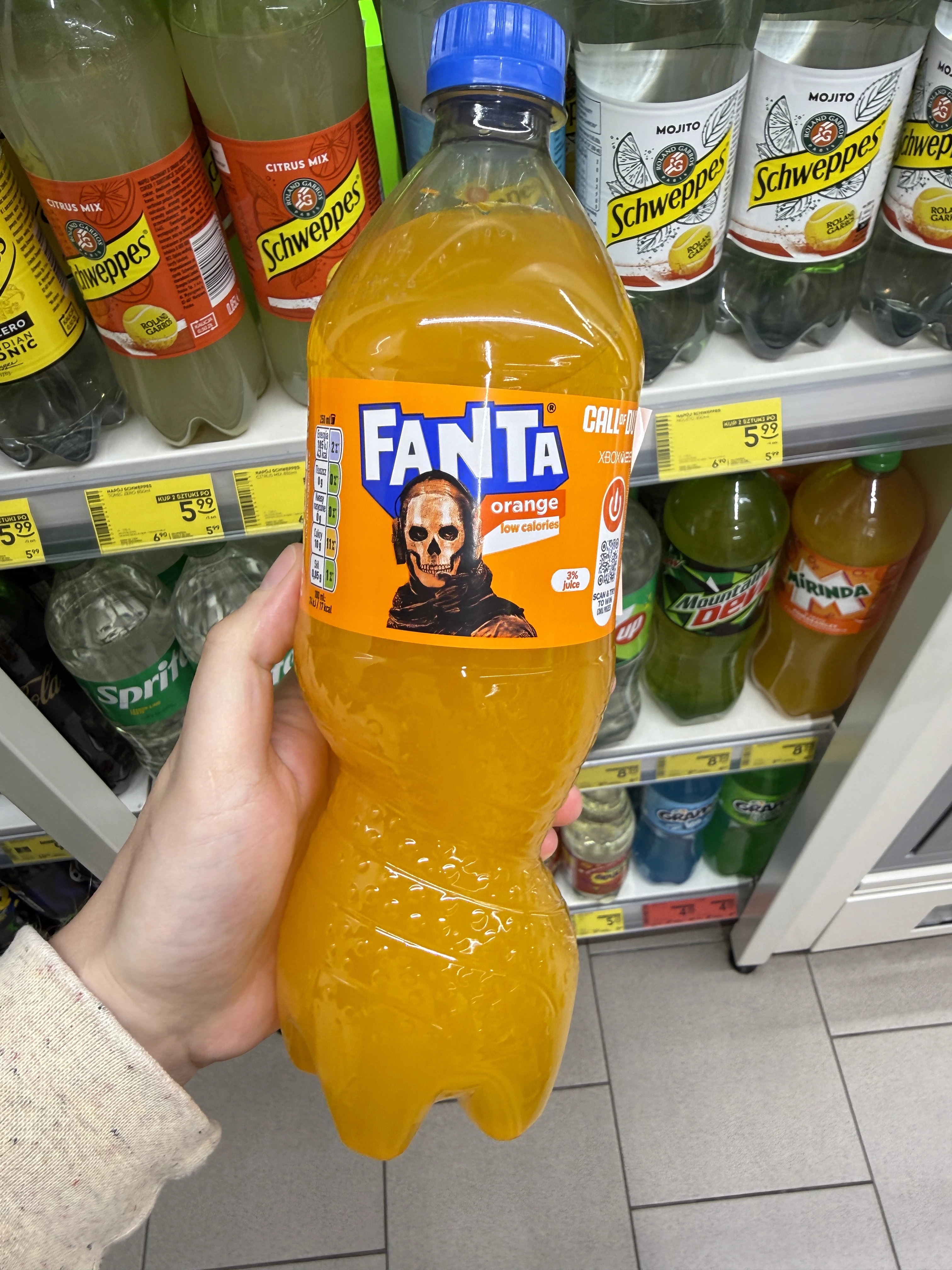 Fanta Orange Call of Duty (edycja Xbox) | 850ml