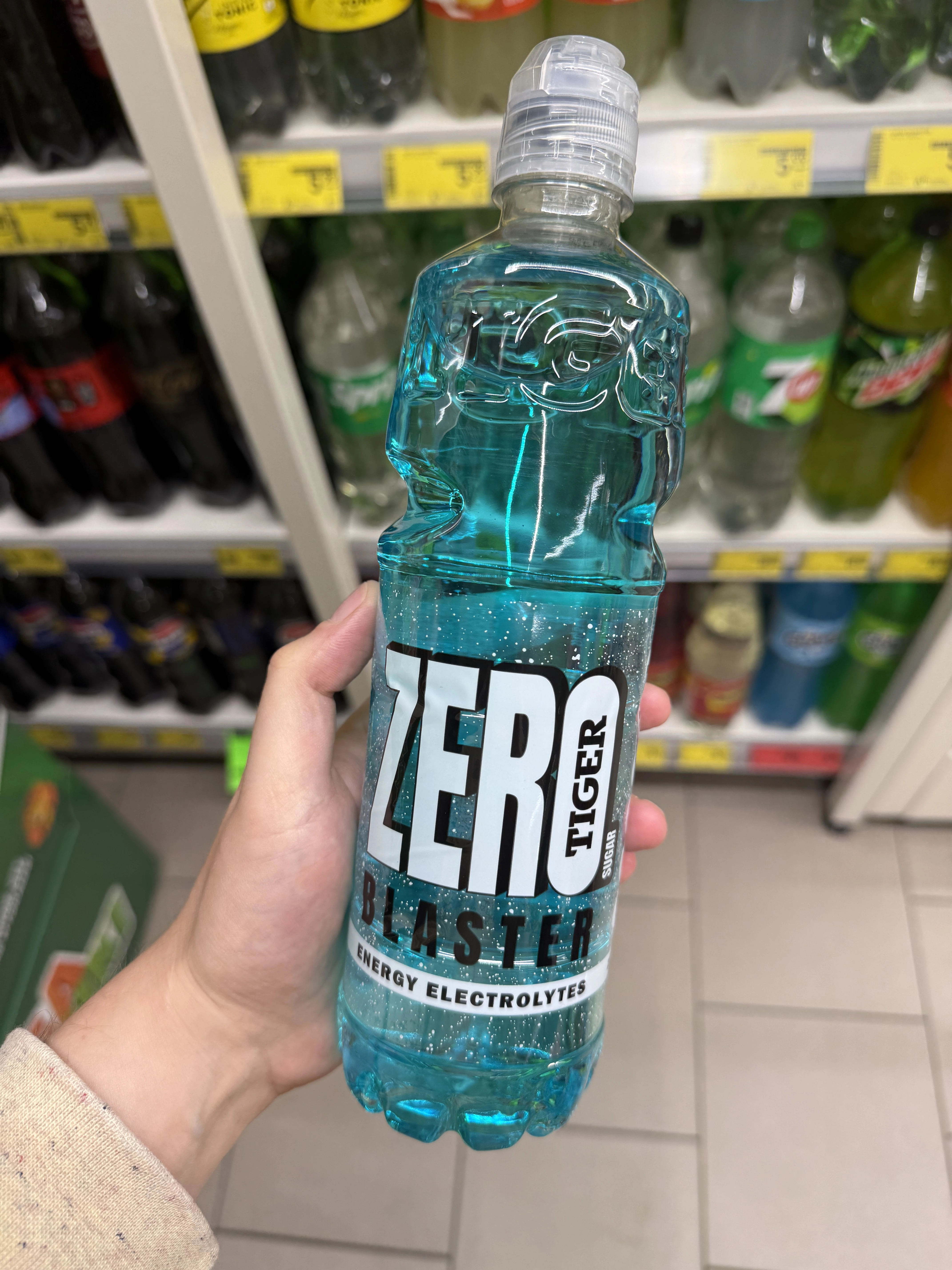 Tiger Zero Blaster Energy Electrolytes (Zero Sugar) | 750ml