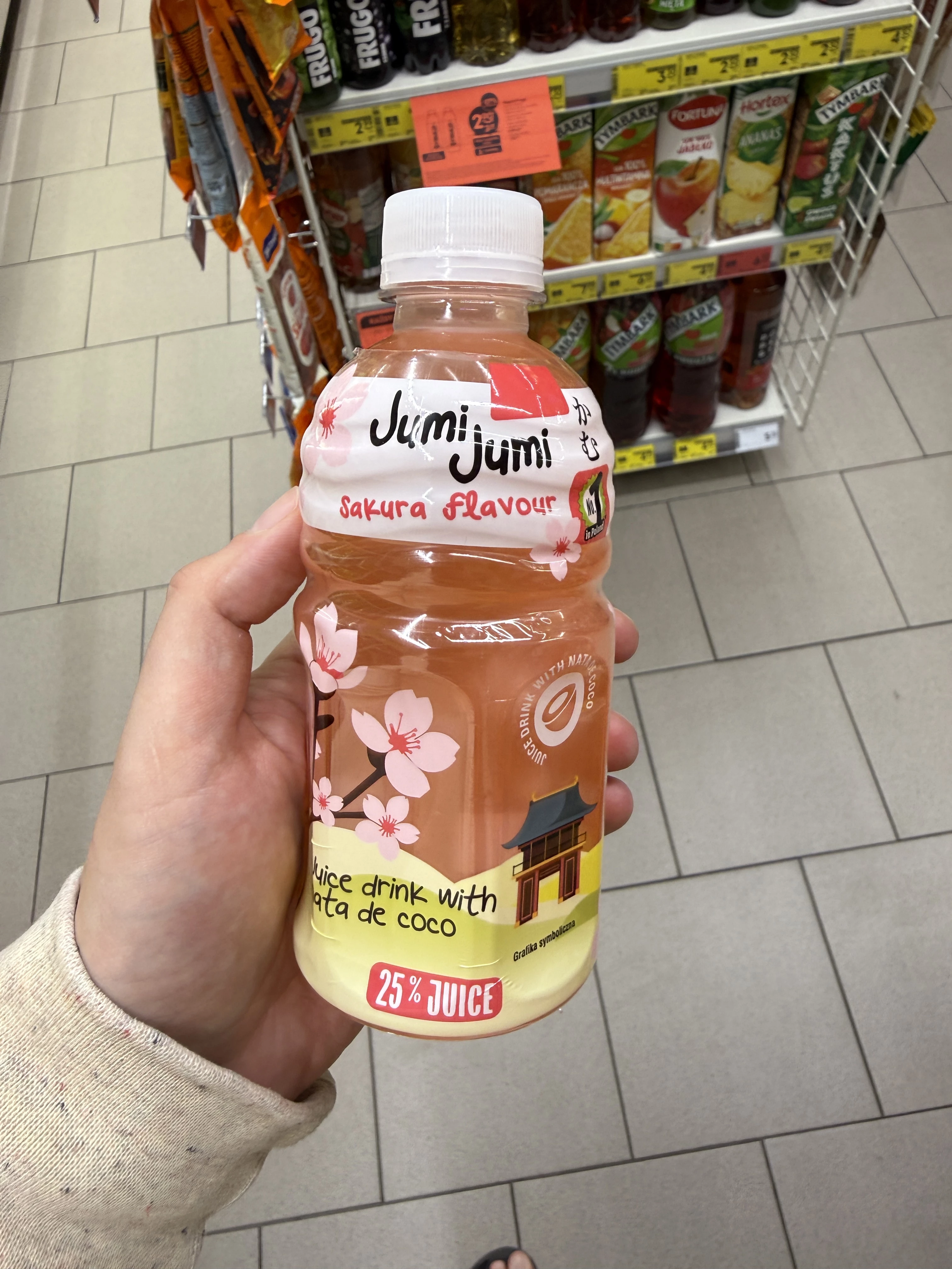 Jumi Jumi Sakura napój z nata de coco | 320ml