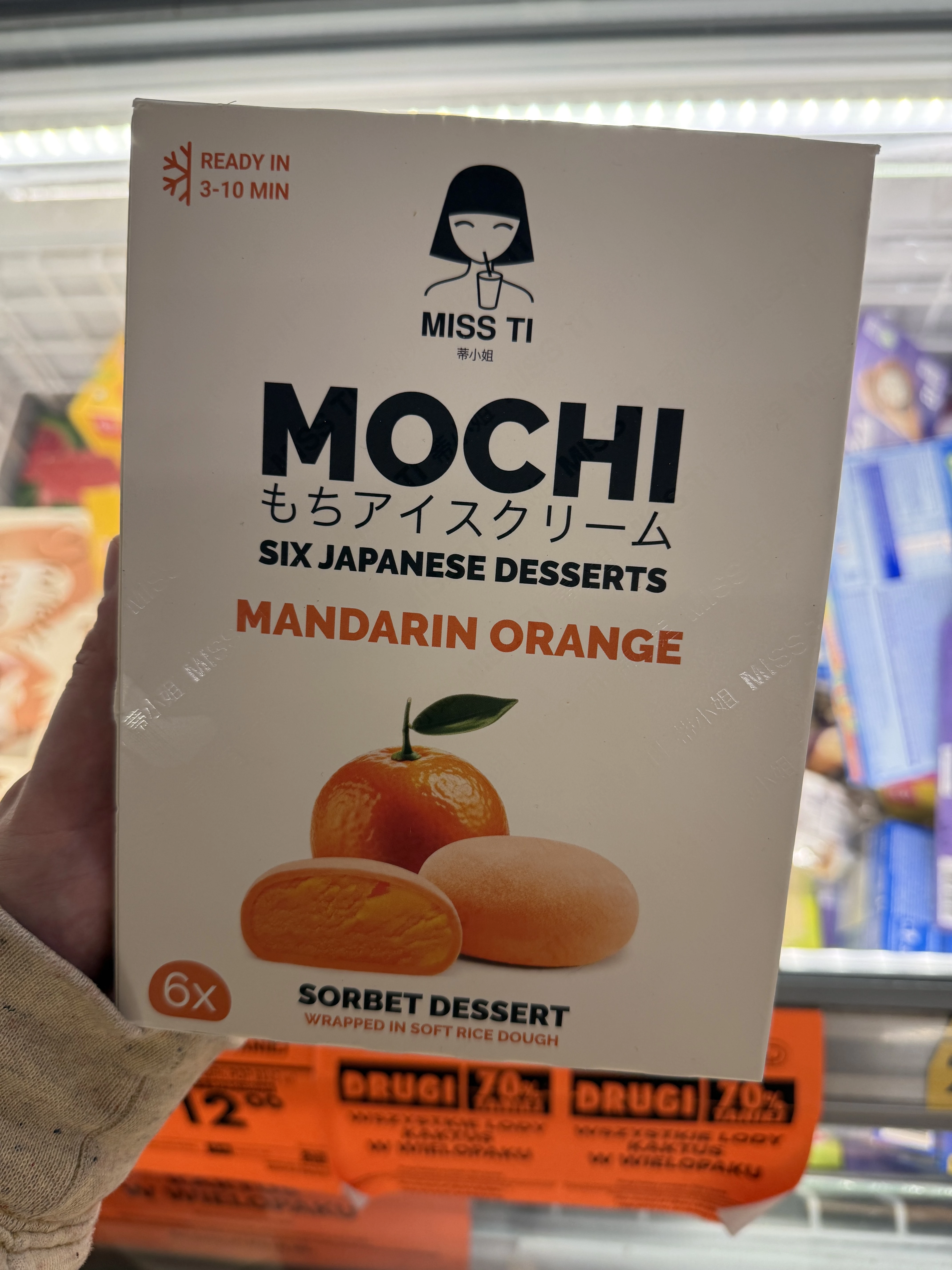 Miss Ti Mochi Mandarin Orange | 210g / 216ml