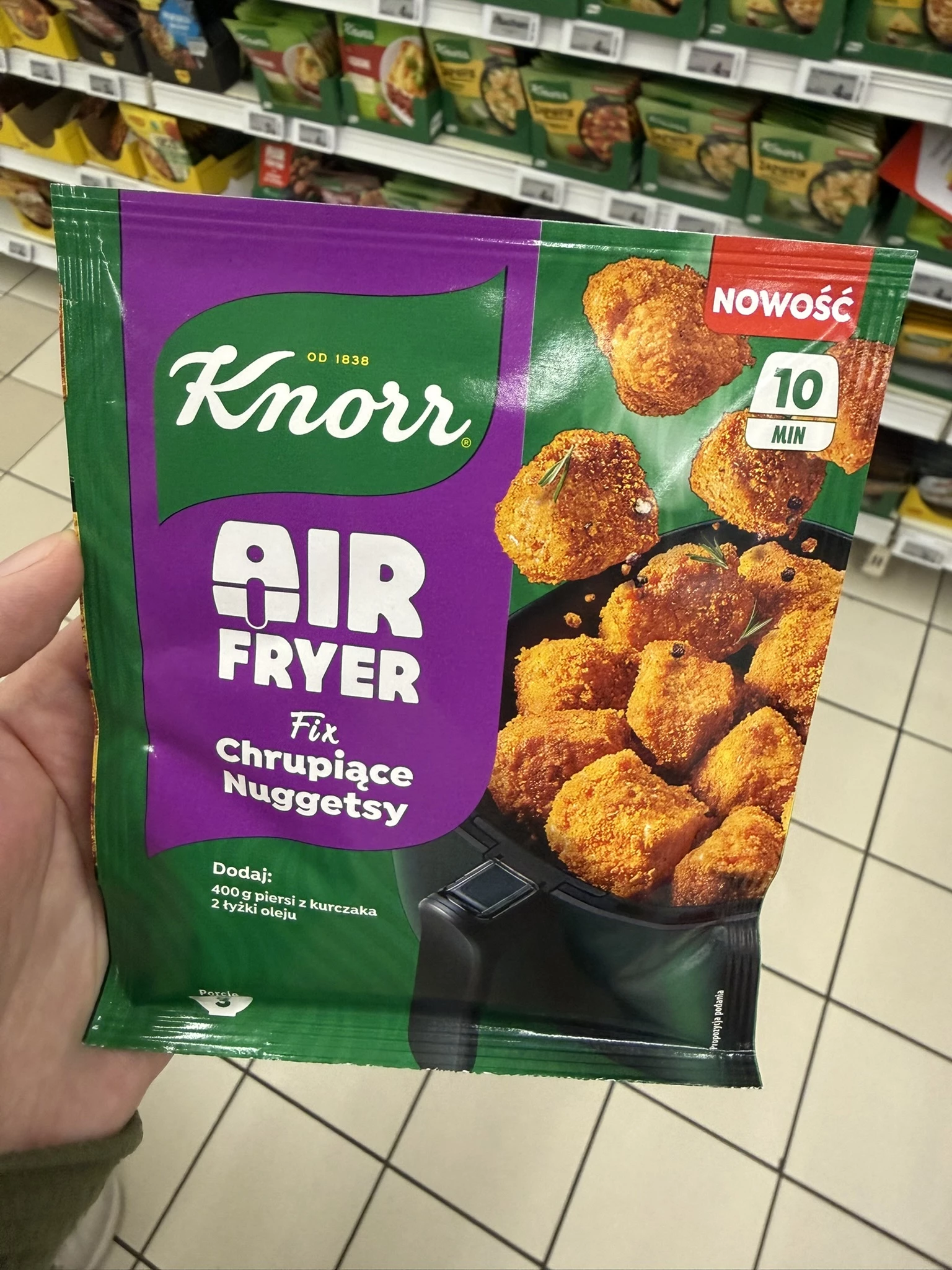Knorr Air Fryer Fix Chrupiące Nuggetsy | 60g