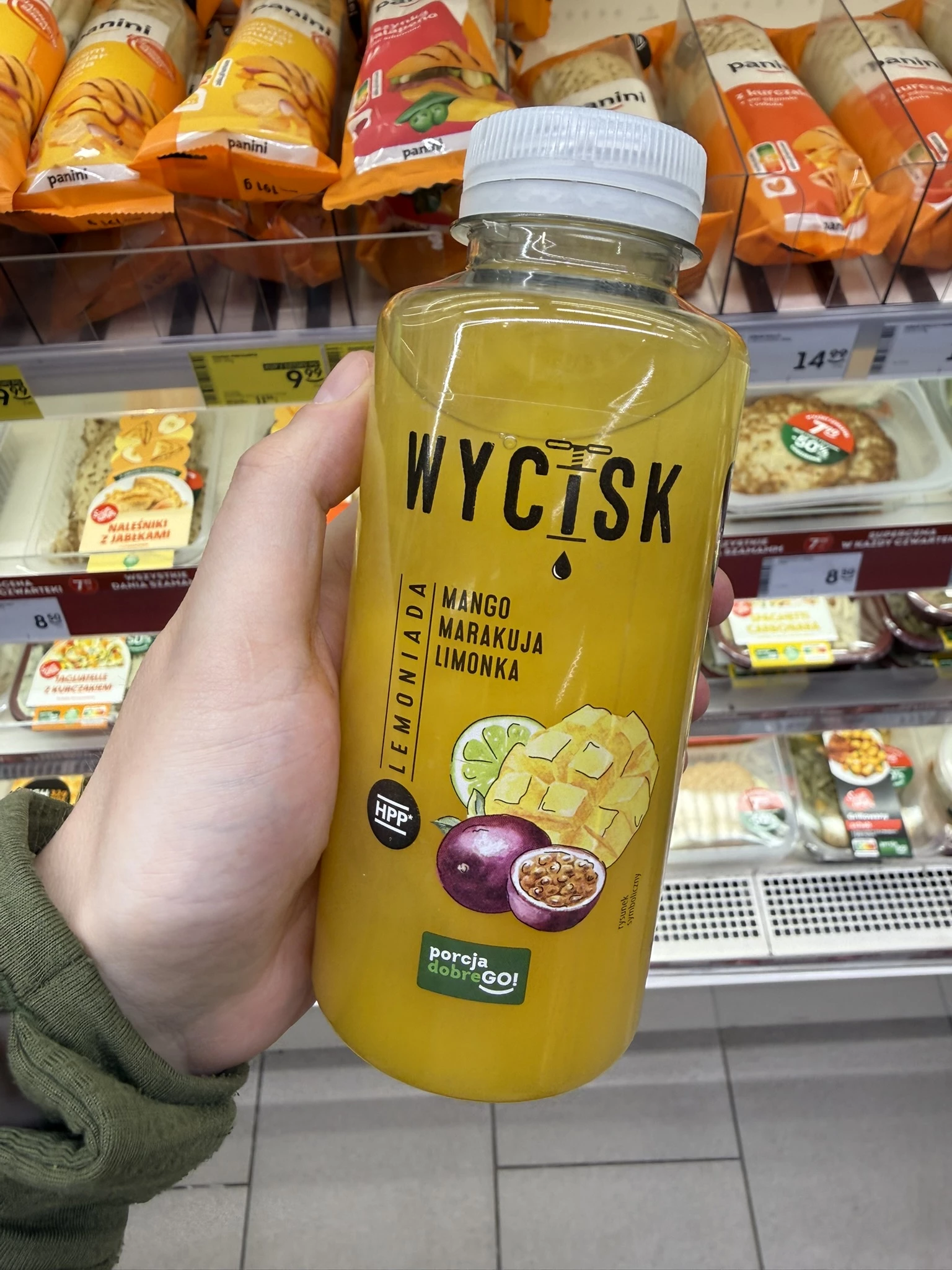 Wycisk Lemoniada Mango Marakuja Limonka | 400ml