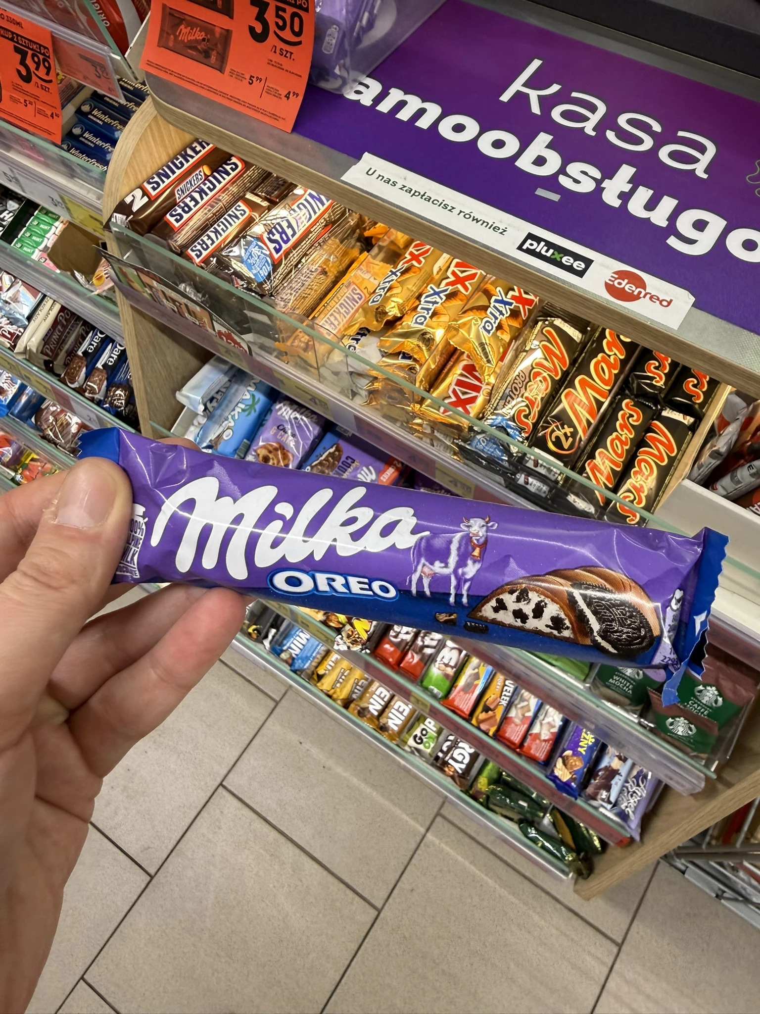 Milka Czekolada Mleczna Oreo Original | 37g