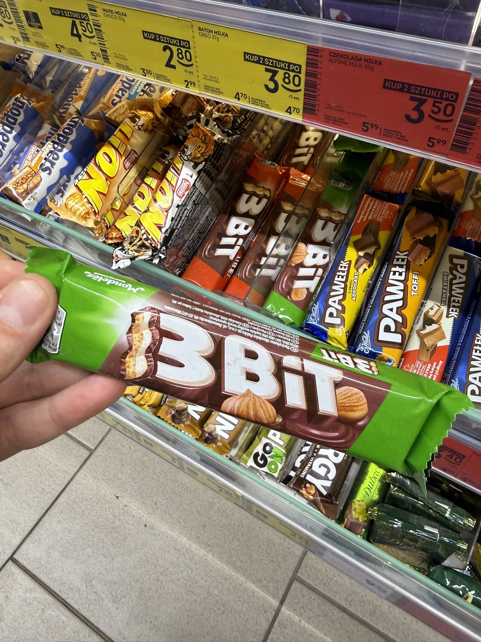 3Bit Baton Orzechowy | 46g