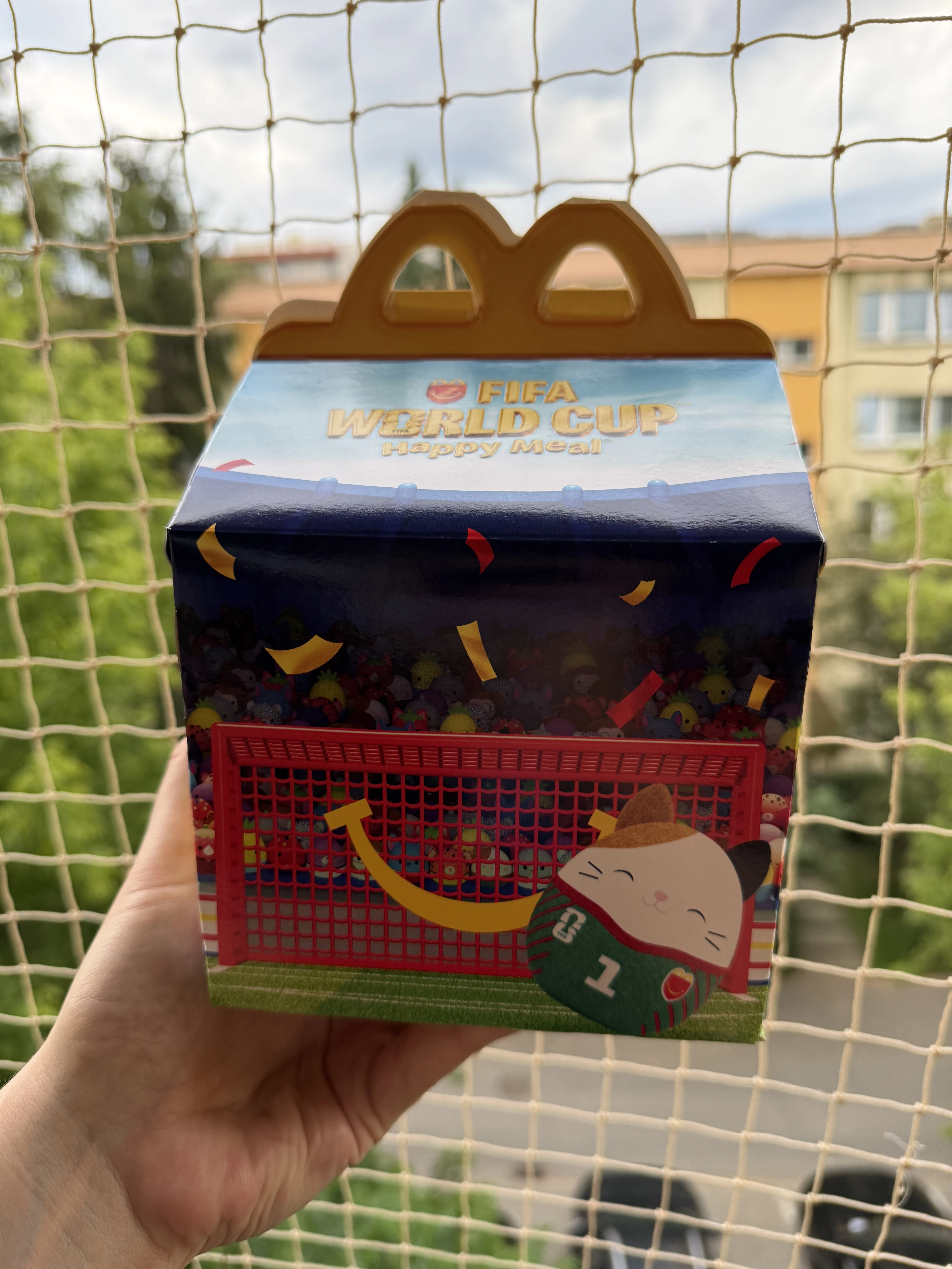 Pudełko Happy Meal McDonald’s FIFA World Cup Happy Meal