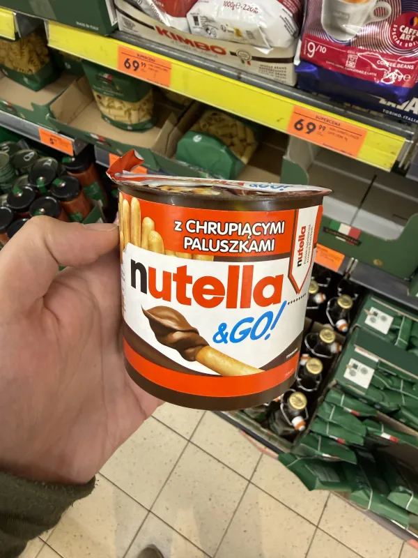 Nutella & GO! z paluszkami | 52g