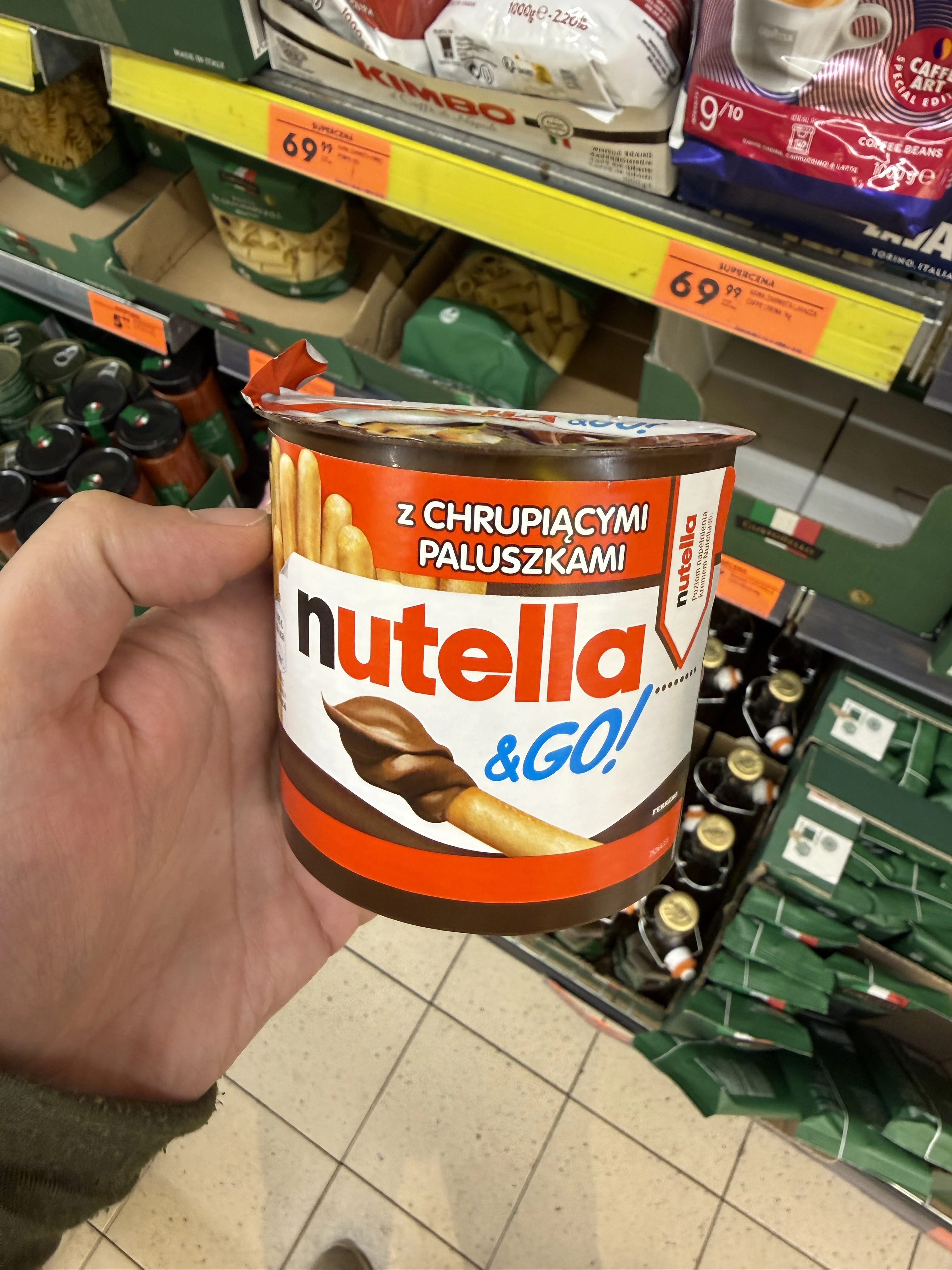 Nutella & GO! z paluszkami | 52 g