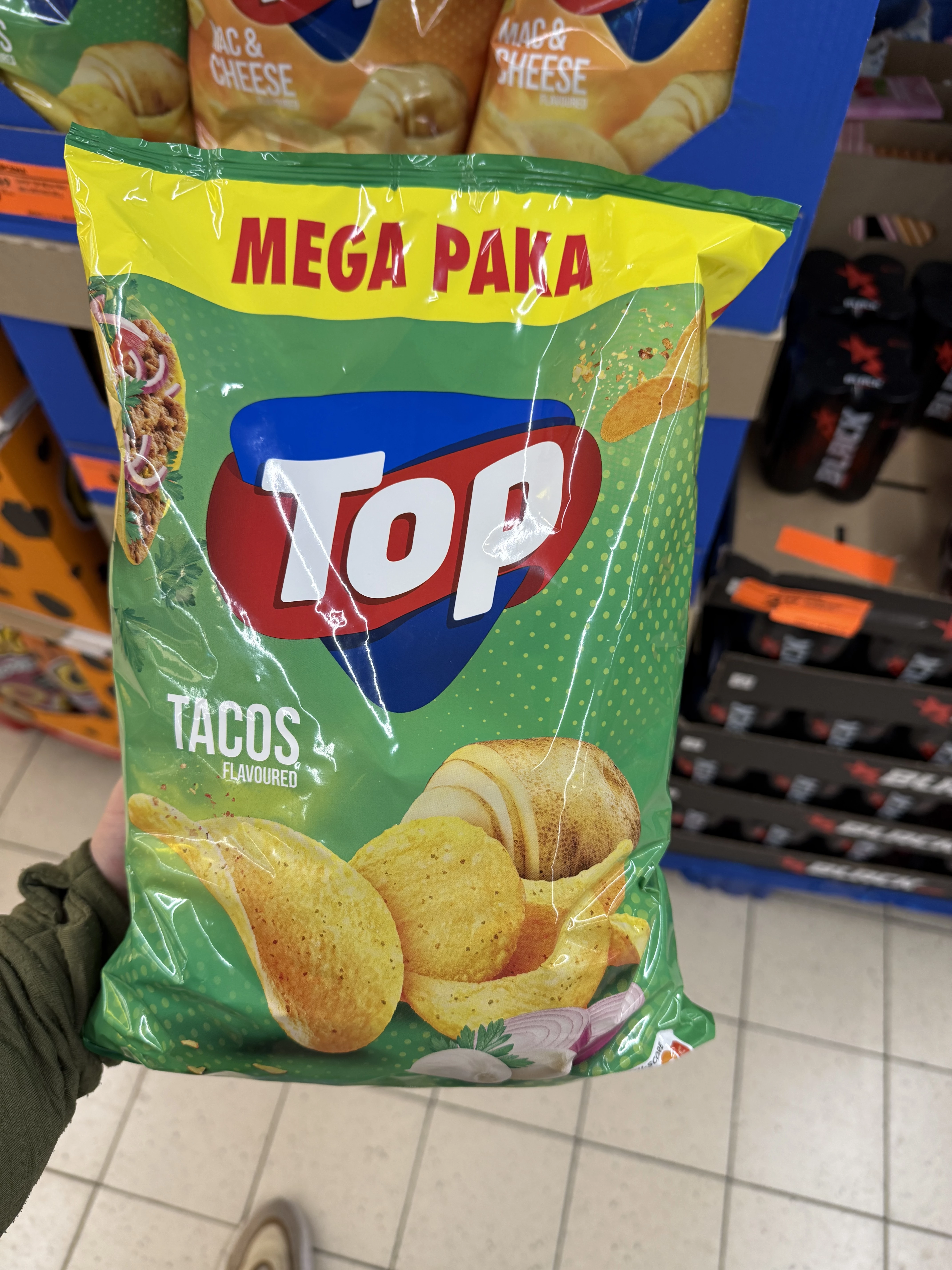 Chipsy Top o smaku Tacos | 300g