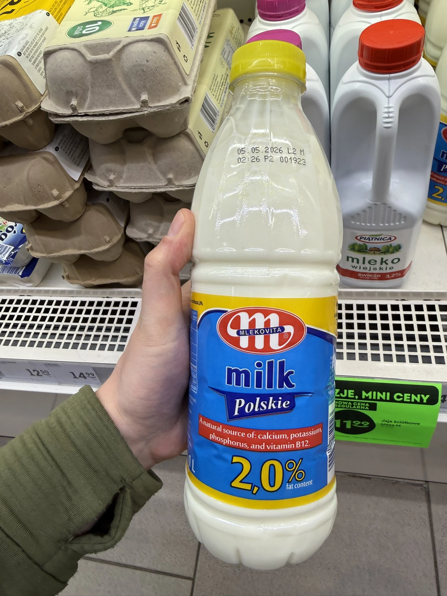 Mlekovita Mleko Polskie 2% | 1000ml