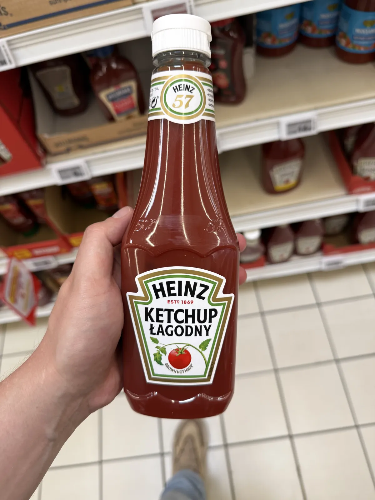 Heinz Ketchup łagodny | 570g