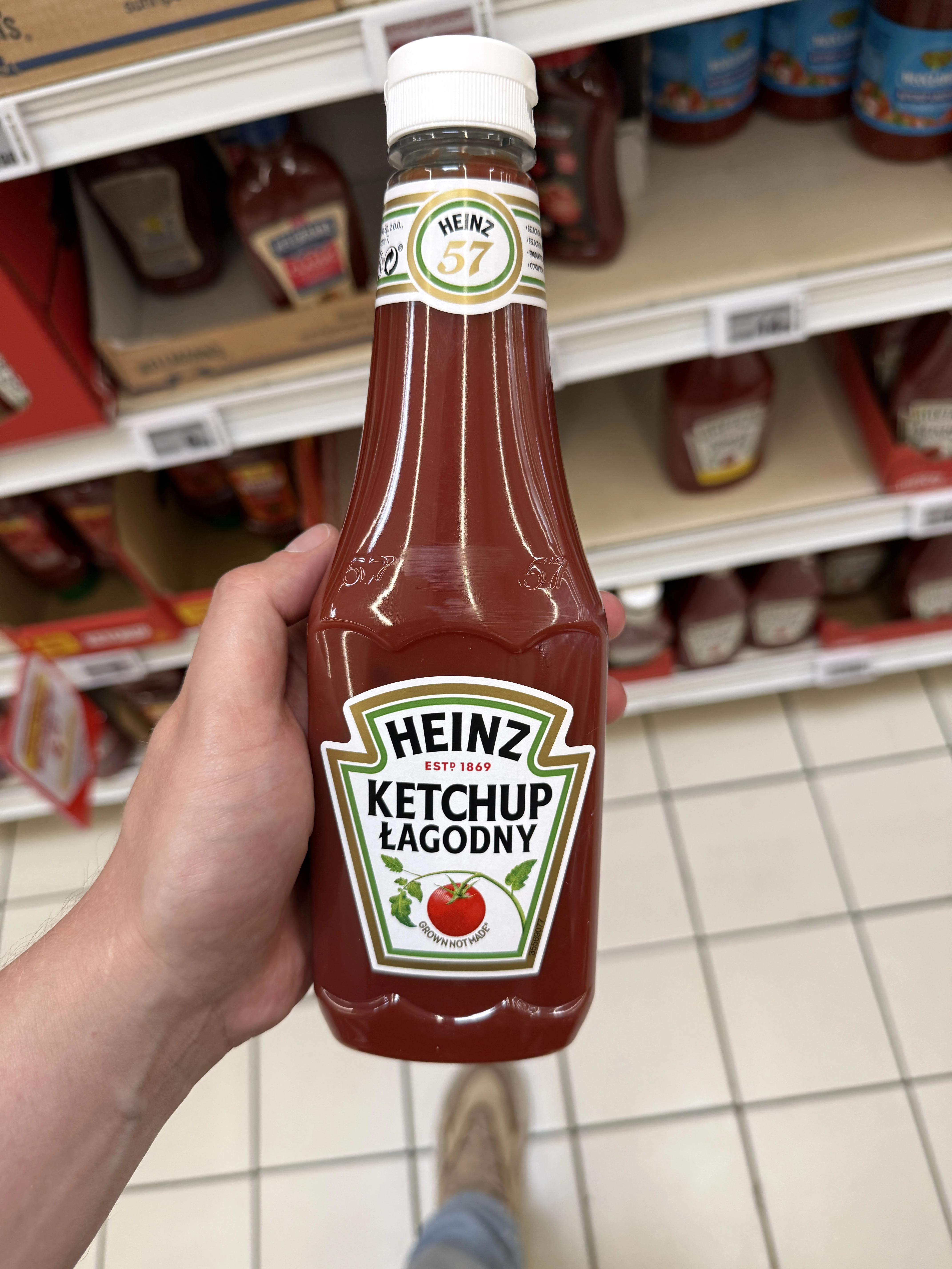 Heinz Ketchup łagodny | 570g
