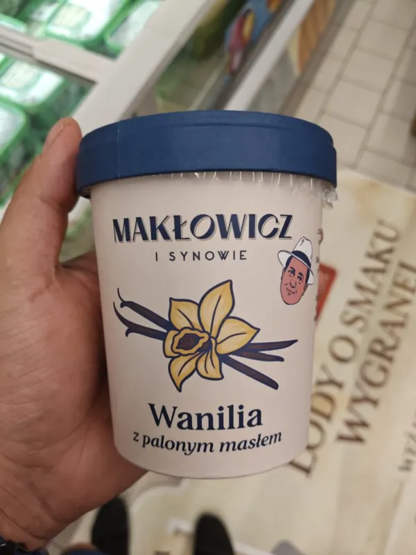 Lody wanilia z palonym masłem Makłowicz i Synowie | 390g