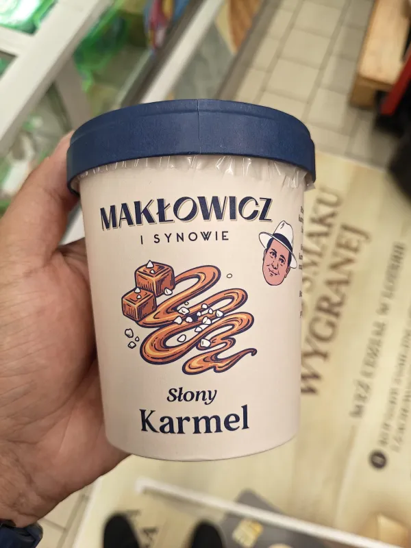 Makłowicz i Synowie Lody słony karmel | 390g