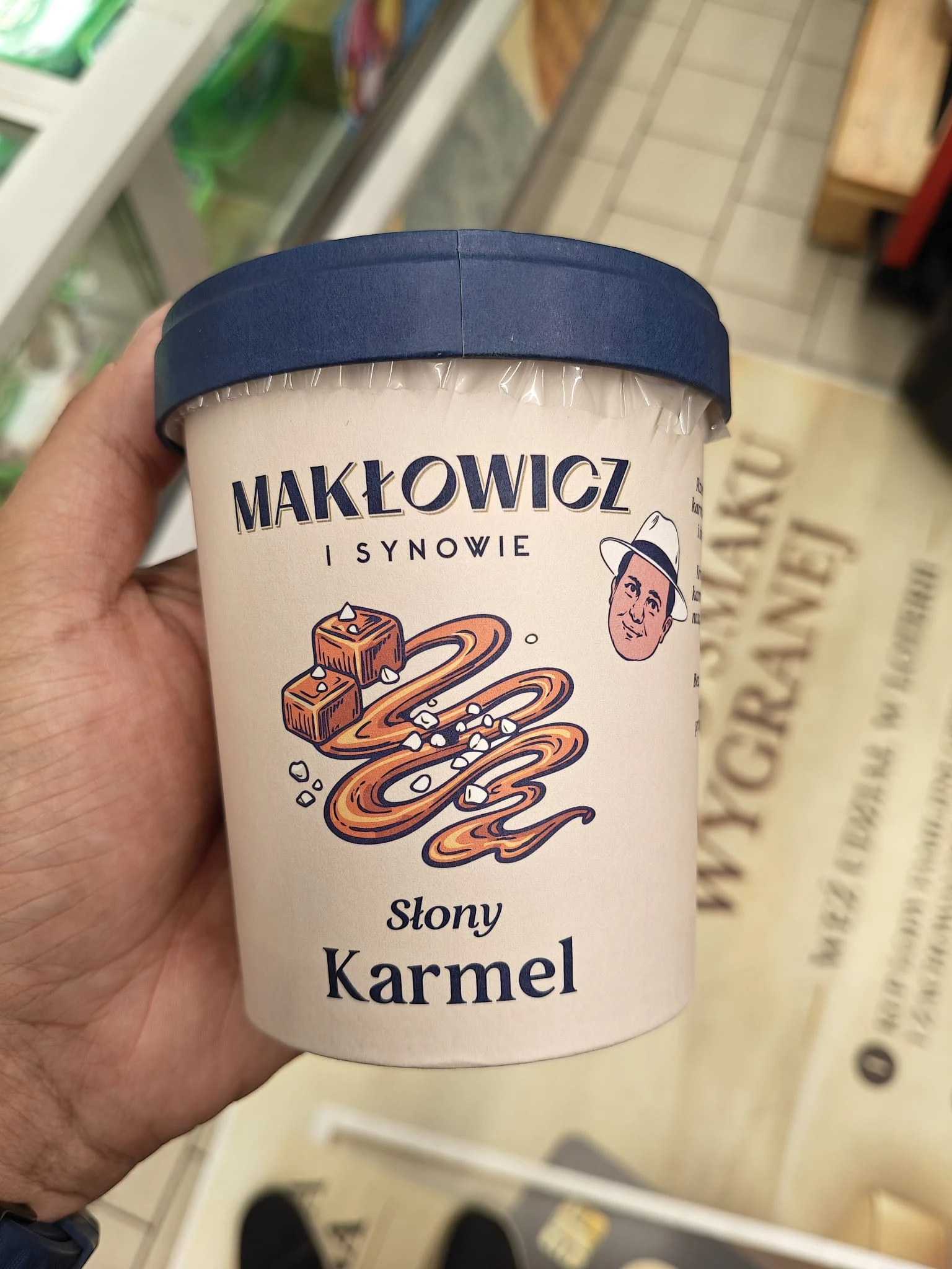 Makłowicz i Synowie Lody słony karmel | 390g