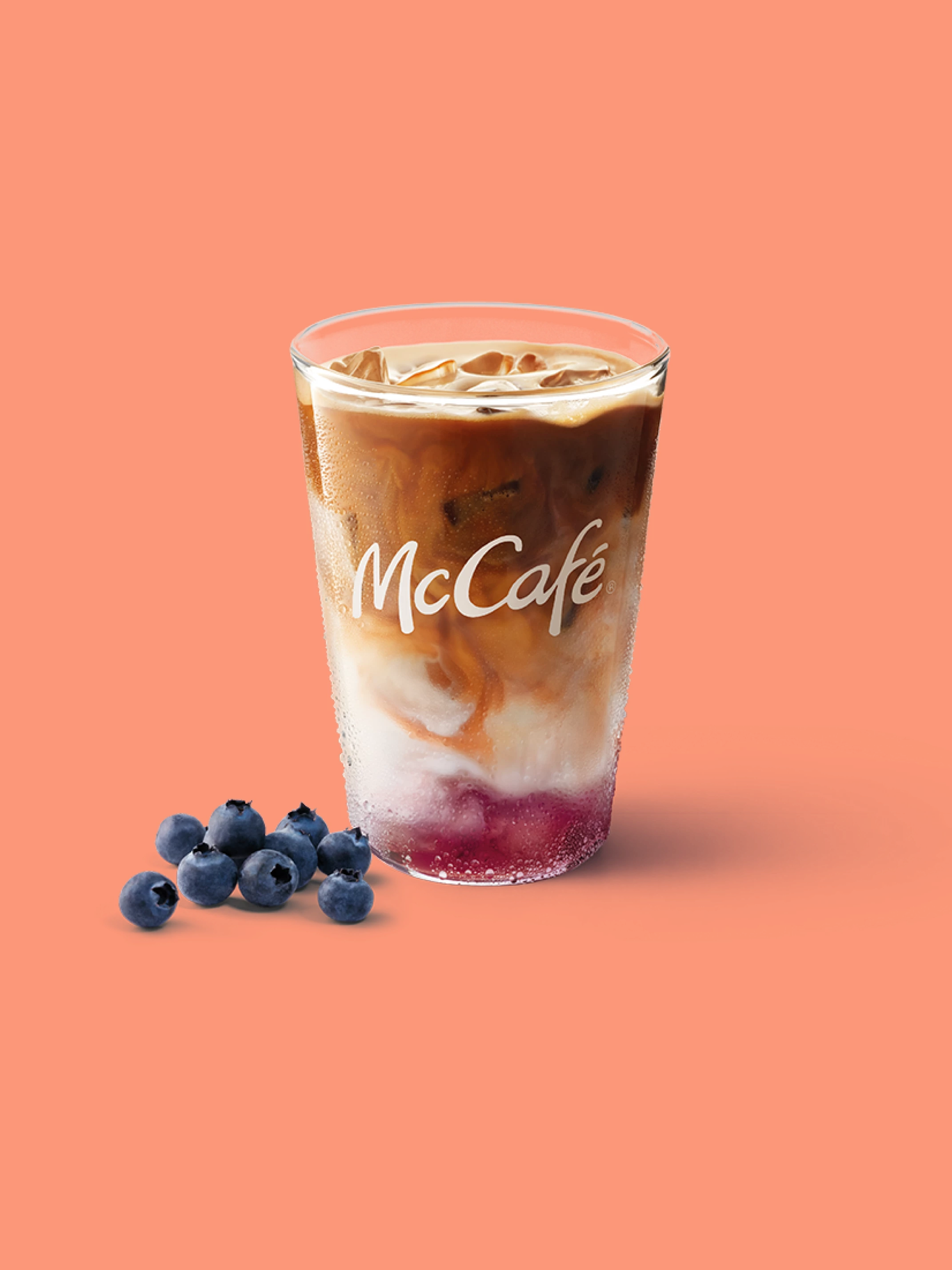 Jagodowa Iced Latte
