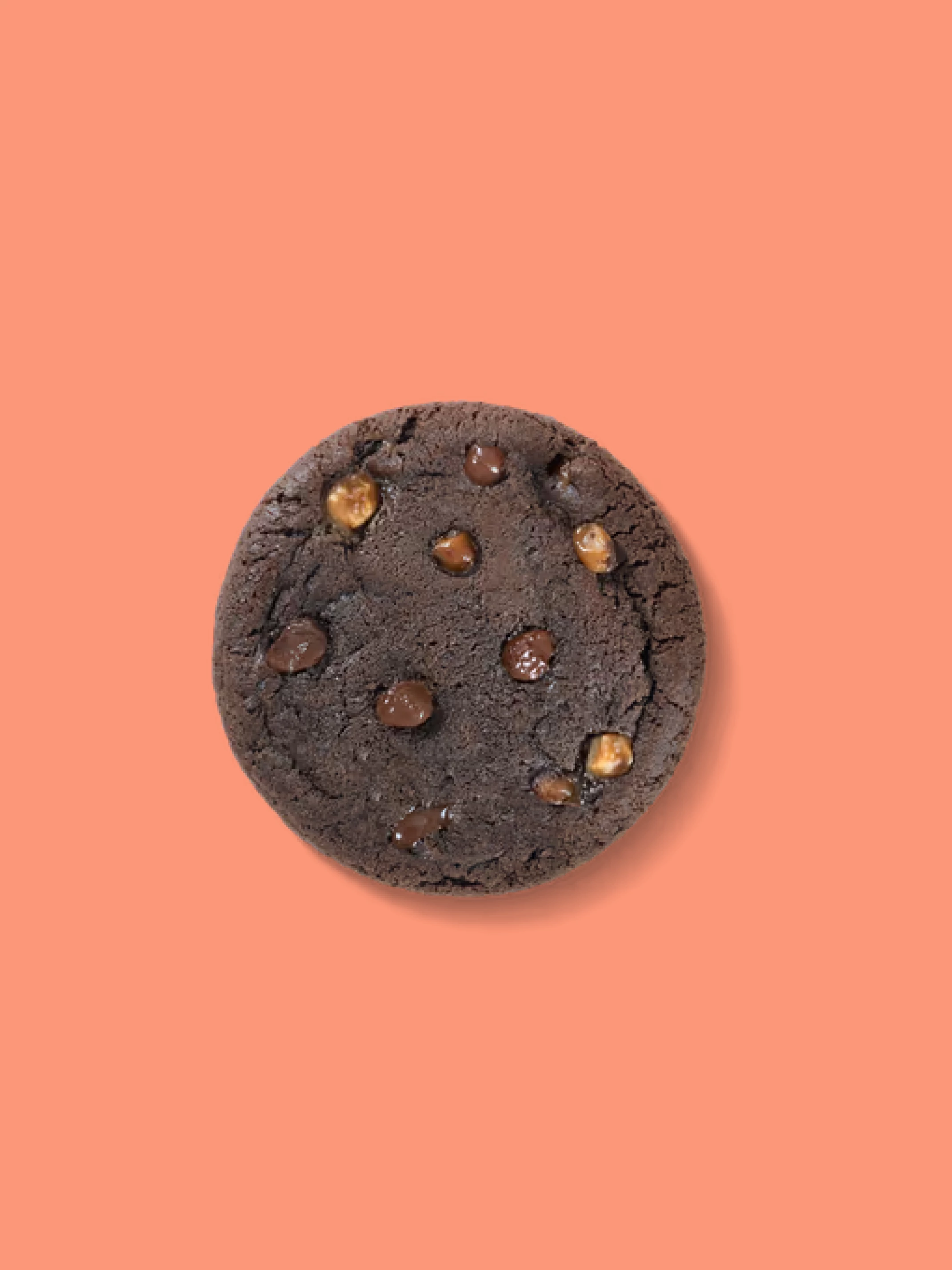 Ciasteczka Brownie z słonym karmelem