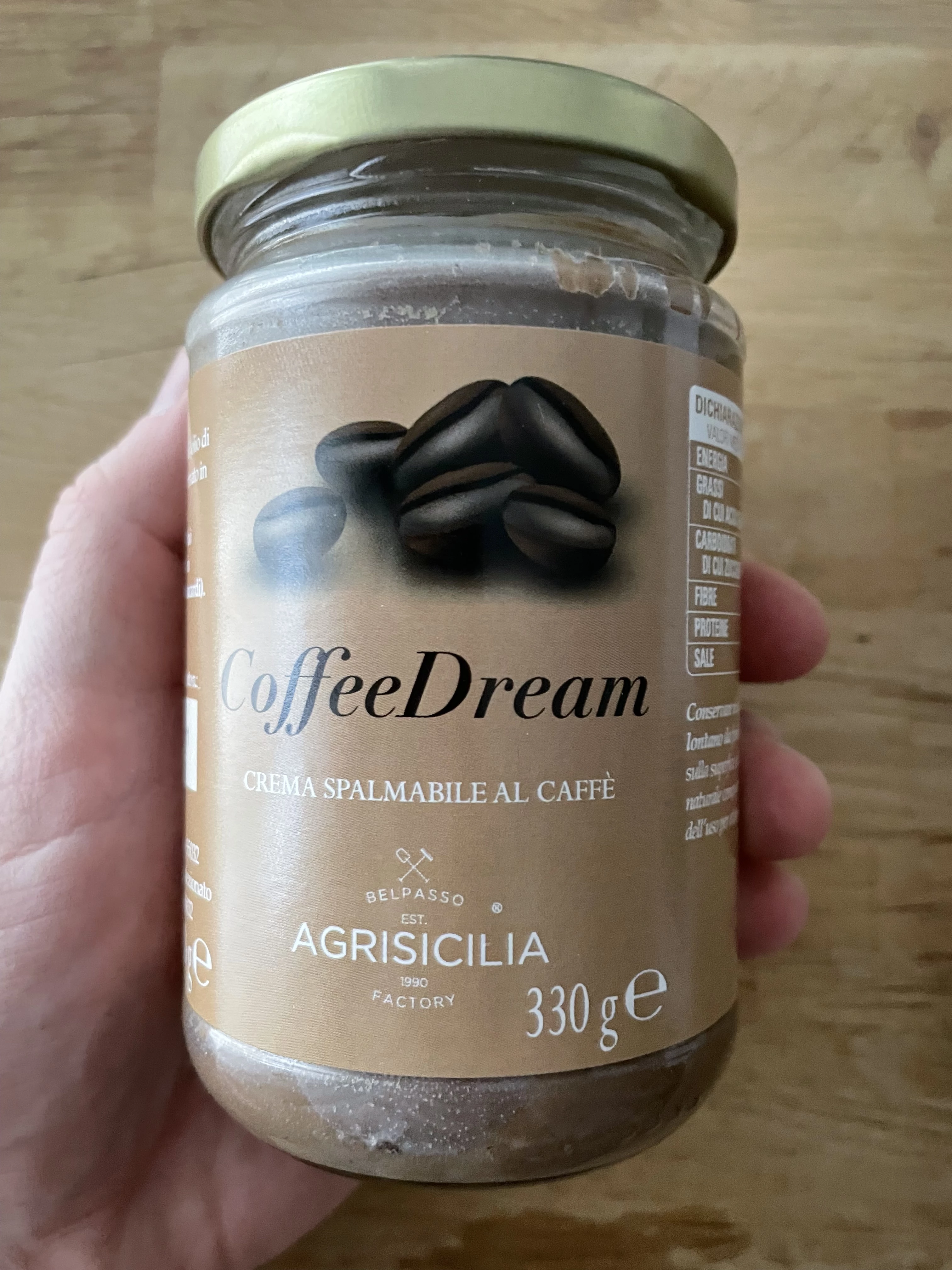 Agrisicilia CoffeeDream crema spalmabile al caffè | 330g